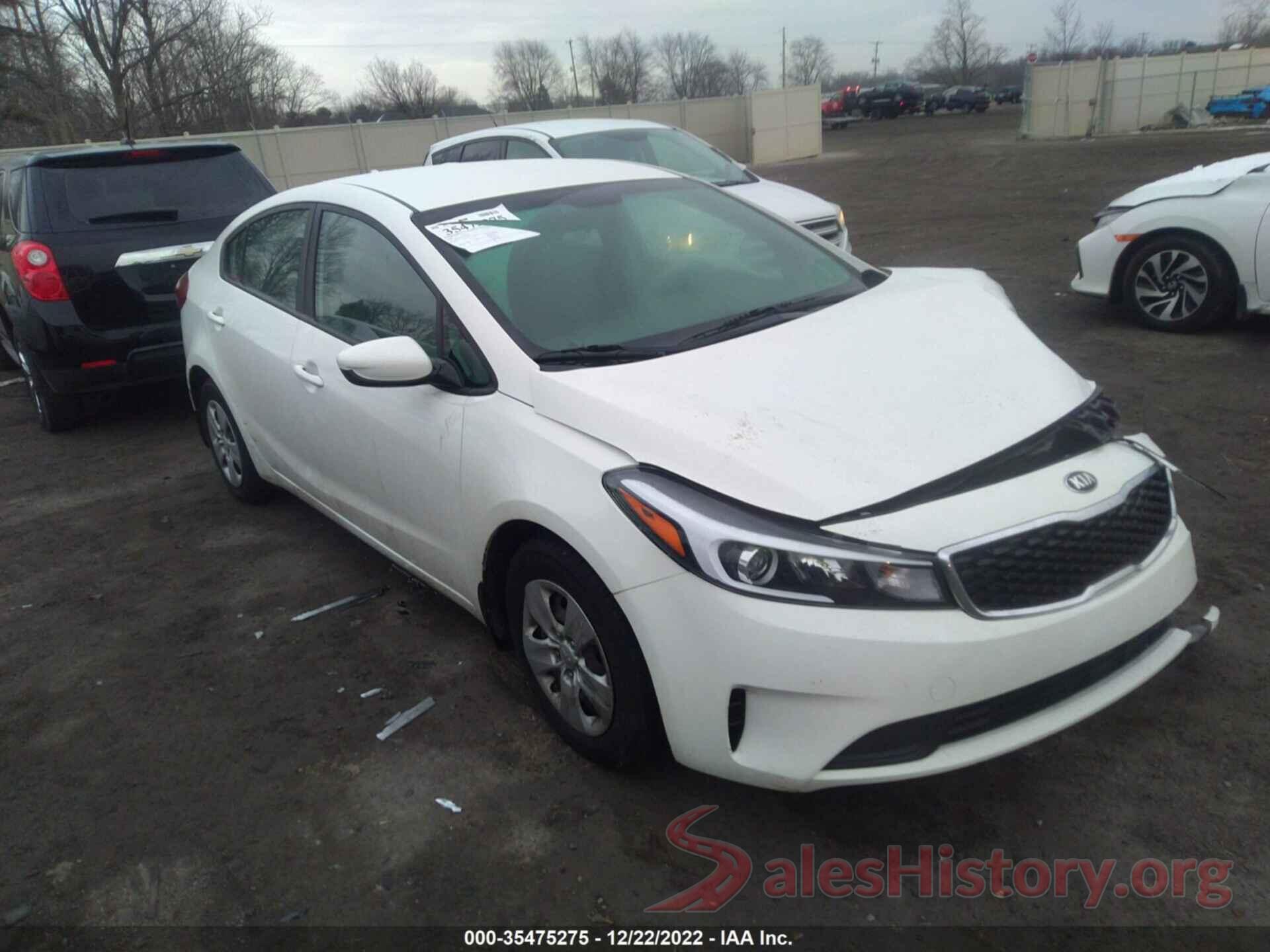 3KPFK4A79JE167019 2018 KIA FORTE