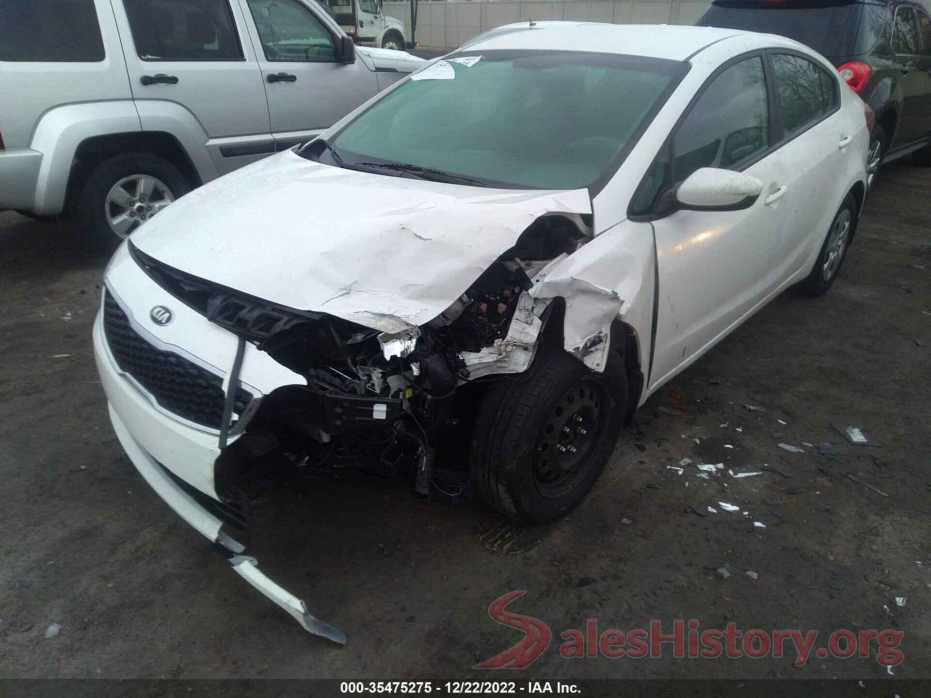 3KPFK4A79JE167019 2018 KIA FORTE