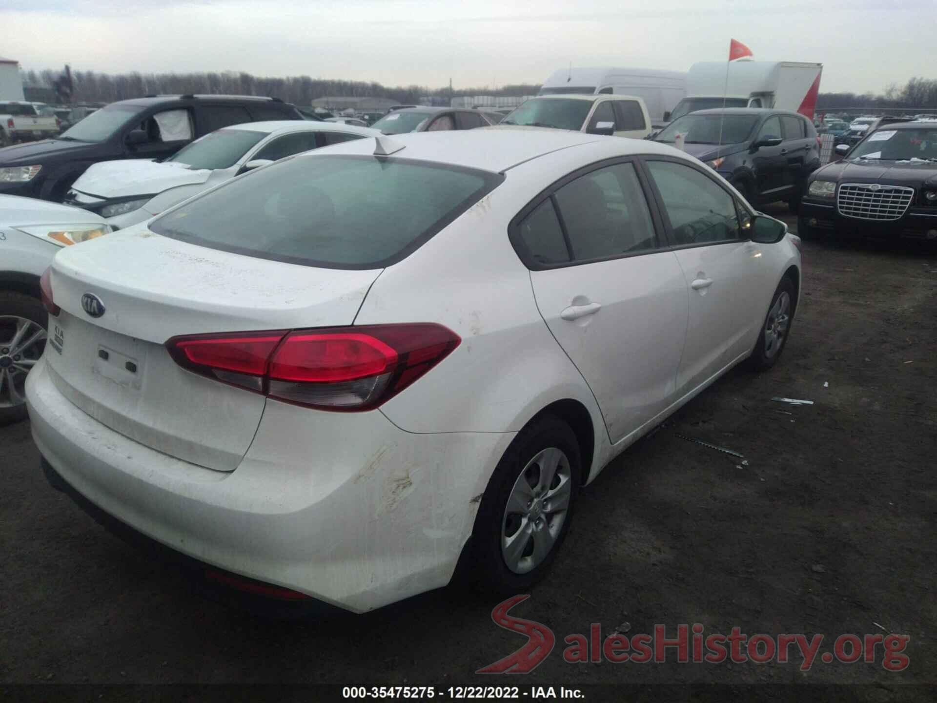 3KPFK4A79JE167019 2018 KIA FORTE