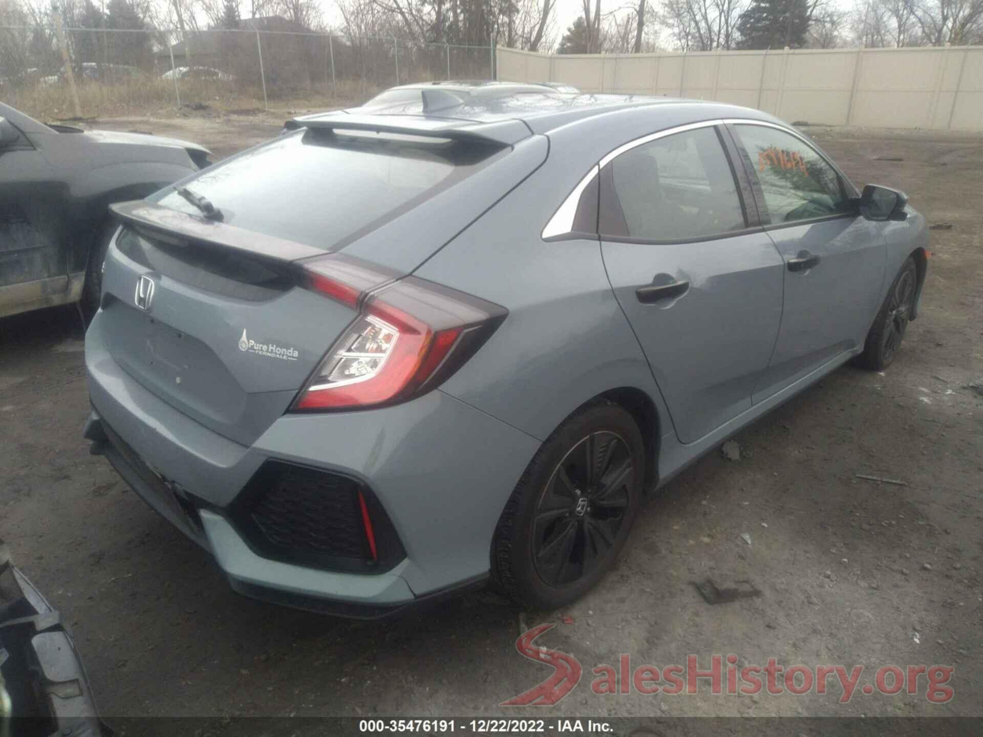 SHHFK7H68KU214422 2019 HONDA CIVIC HATCHBACK