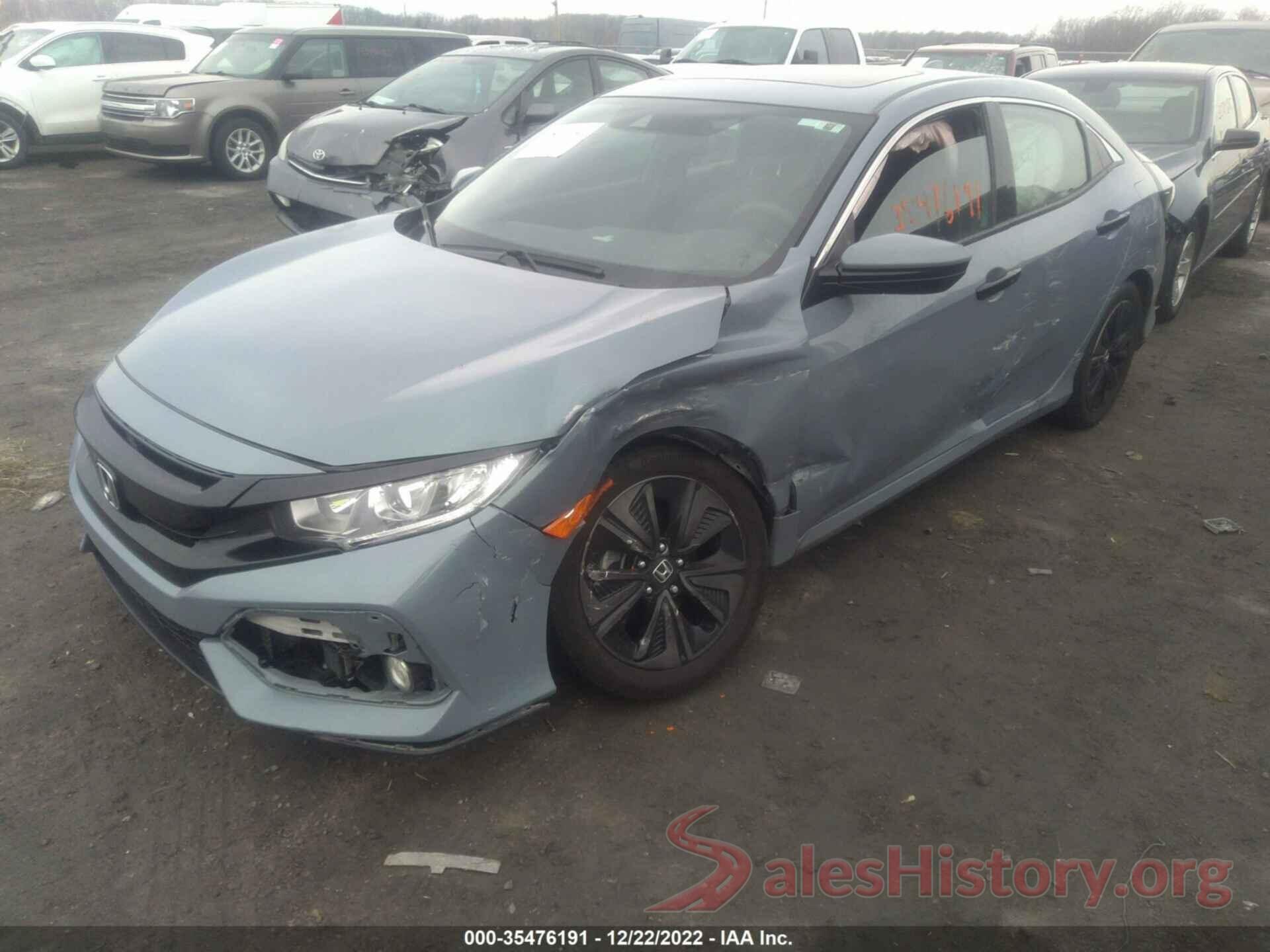 SHHFK7H68KU214422 2019 HONDA CIVIC HATCHBACK