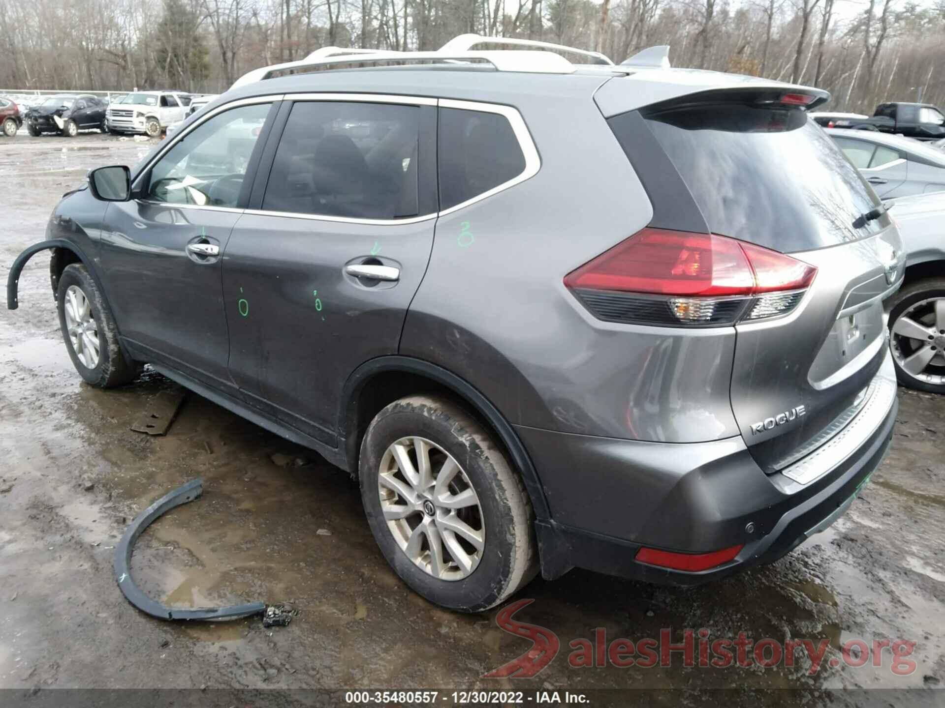 JN8AT2MV2KW377222 2019 NISSAN ROGUE