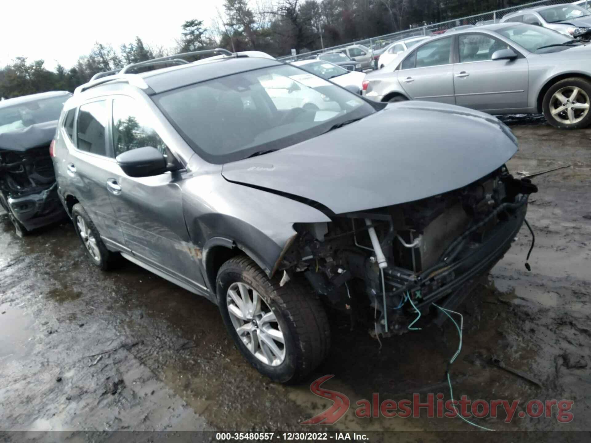 JN8AT2MV2KW377222 2019 NISSAN ROGUE