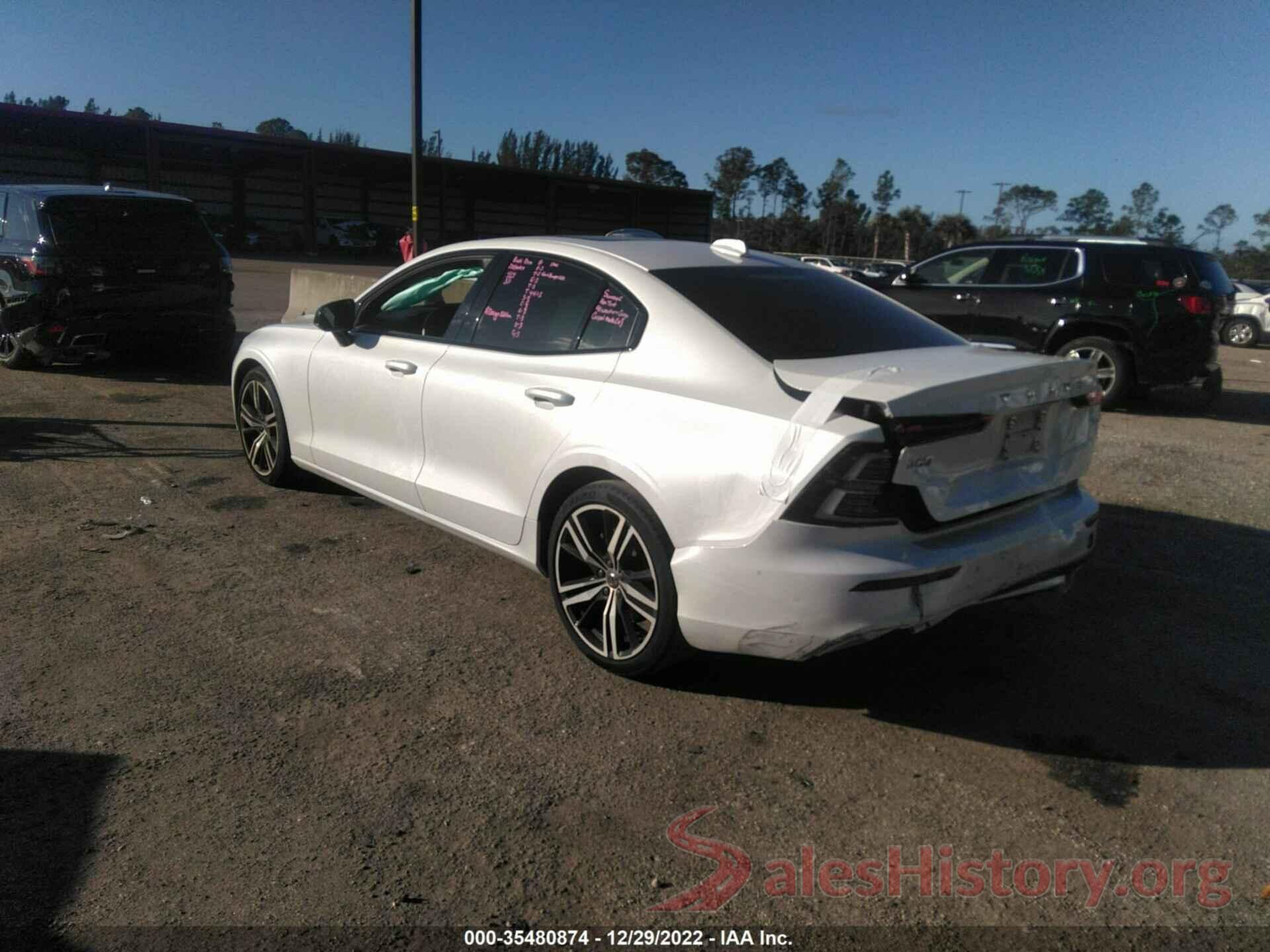 7JR102FM3LG063908 2020 VOLVO S60