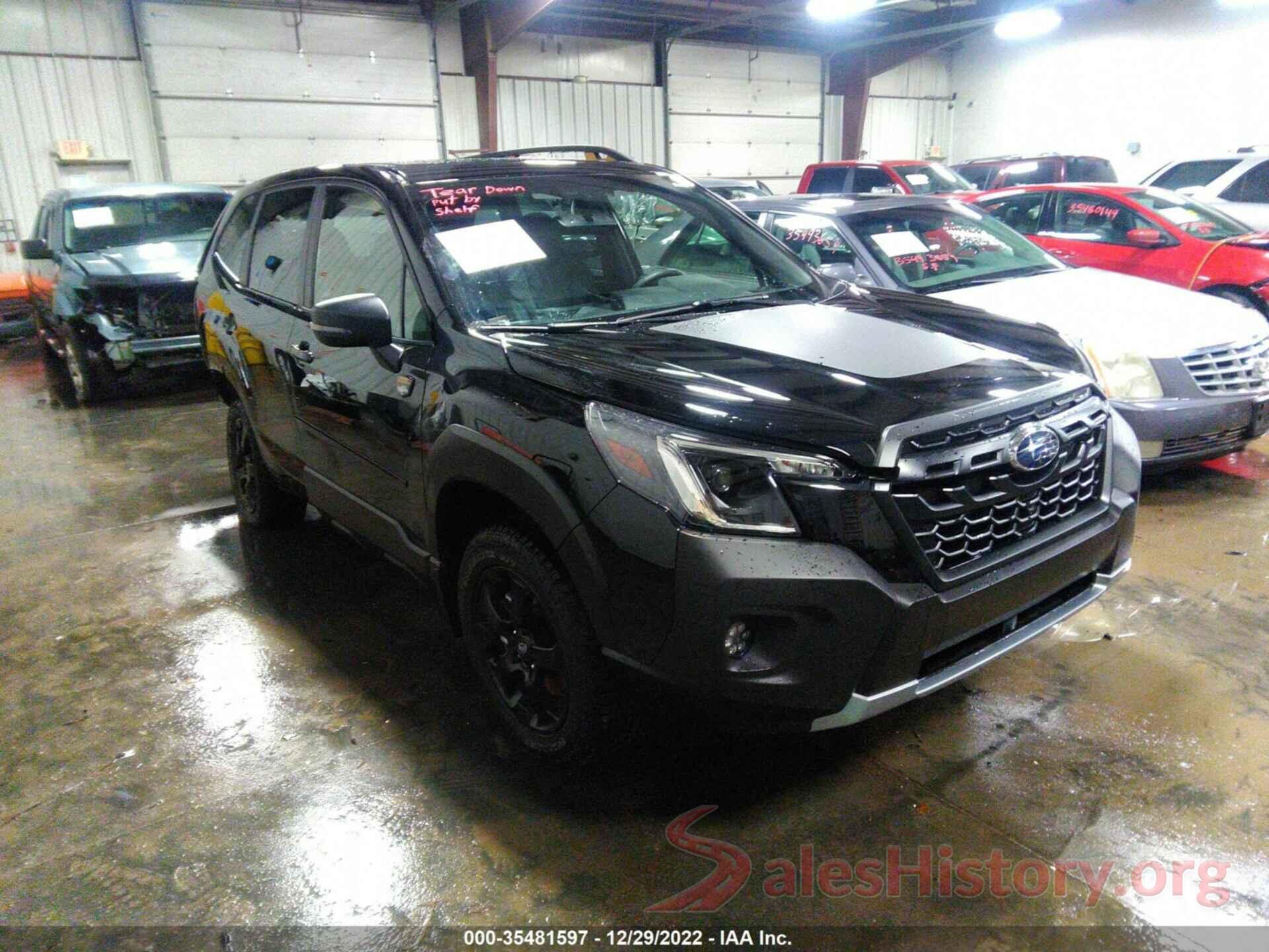 JF2SKAMC1NH512664 2022 SUBARU FORESTER