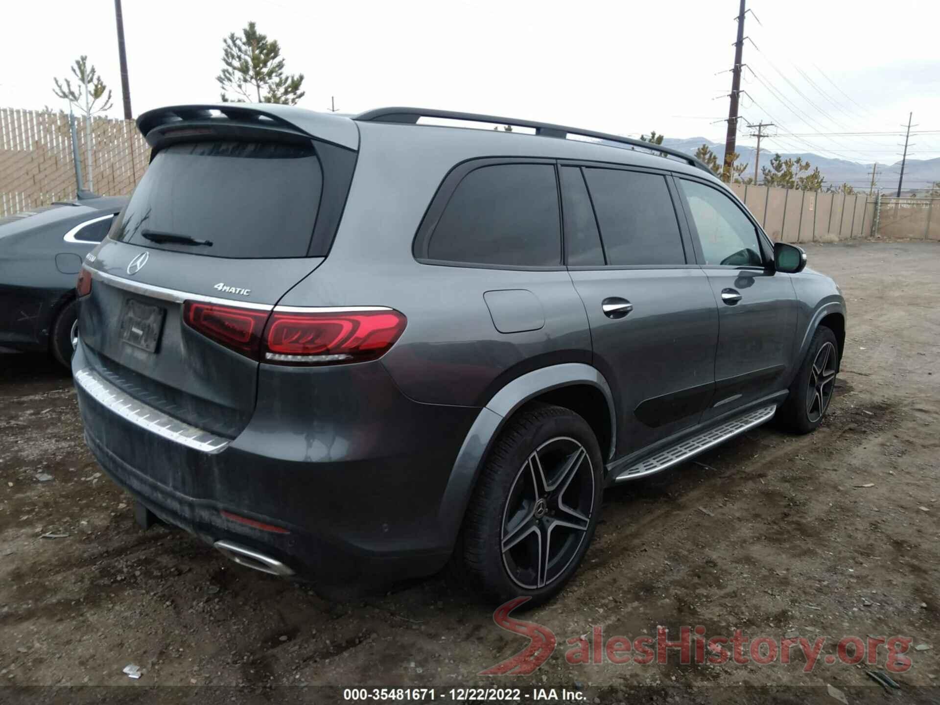 4JGFF8GE4LA291699 2020 MERCEDES-BENZ GLS