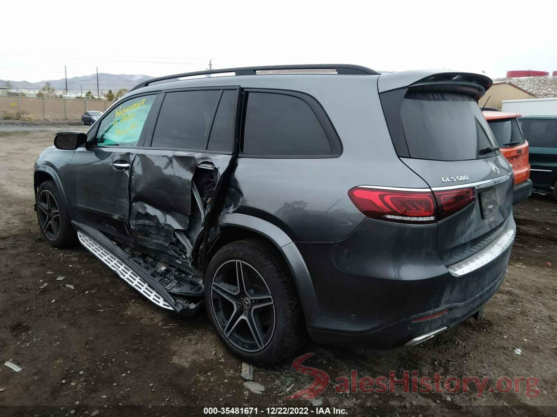 4JGFF8GE4LA291699 2020 MERCEDES-BENZ GLS