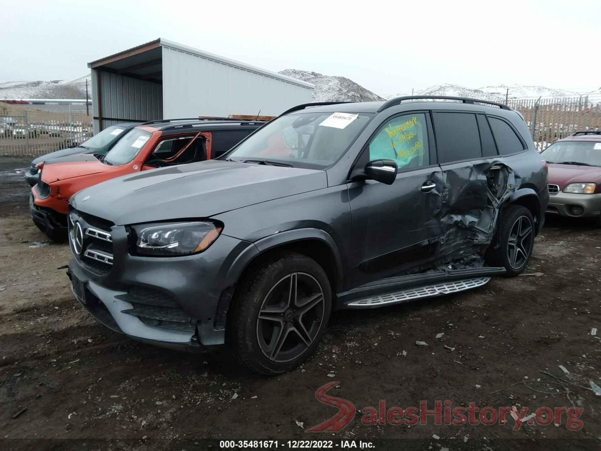 4JGFF8GE4LA291699 2020 MERCEDES-BENZ GLS