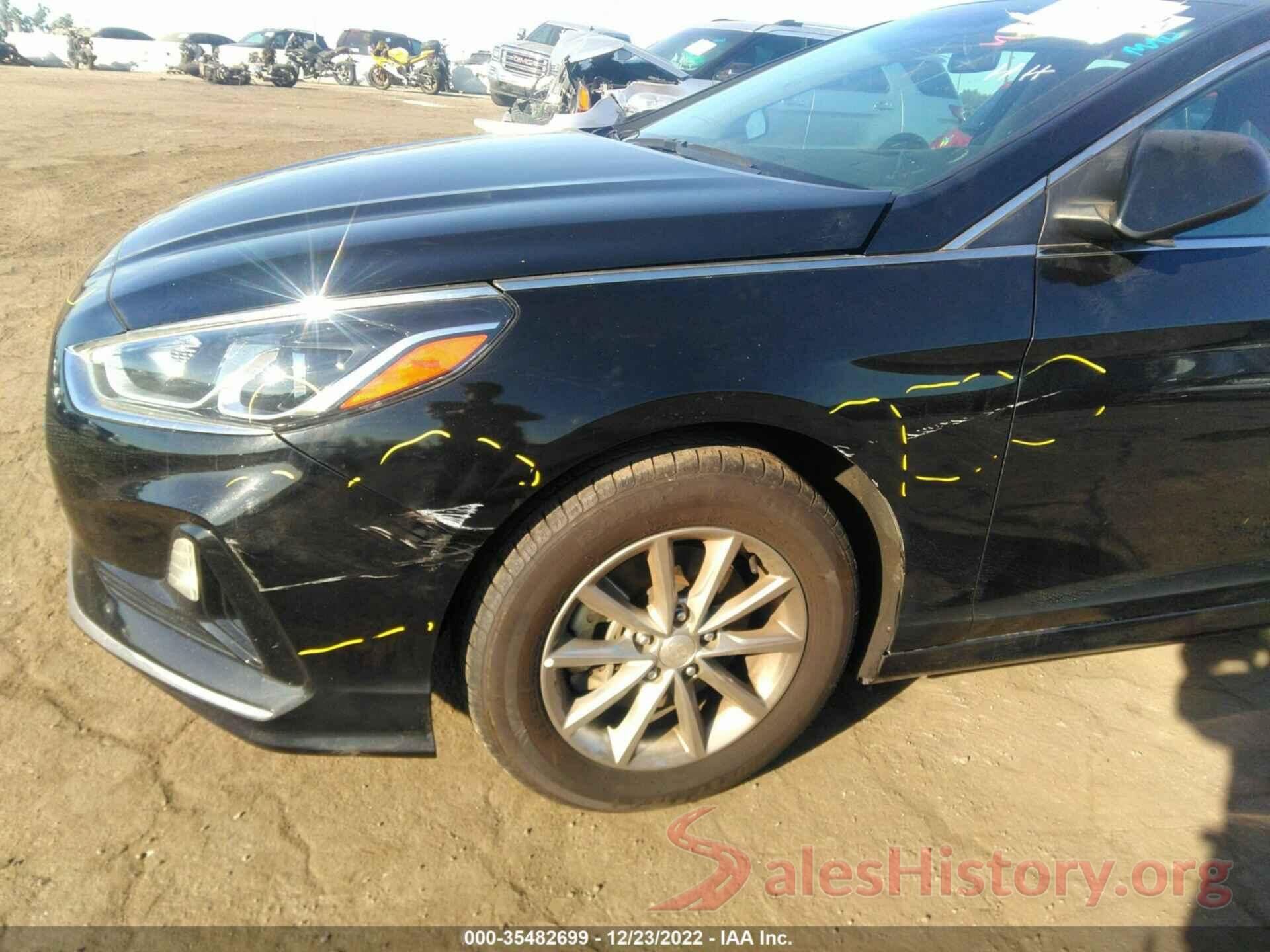 5NPE24AF4JH600616 2018 HYUNDAI SONATA