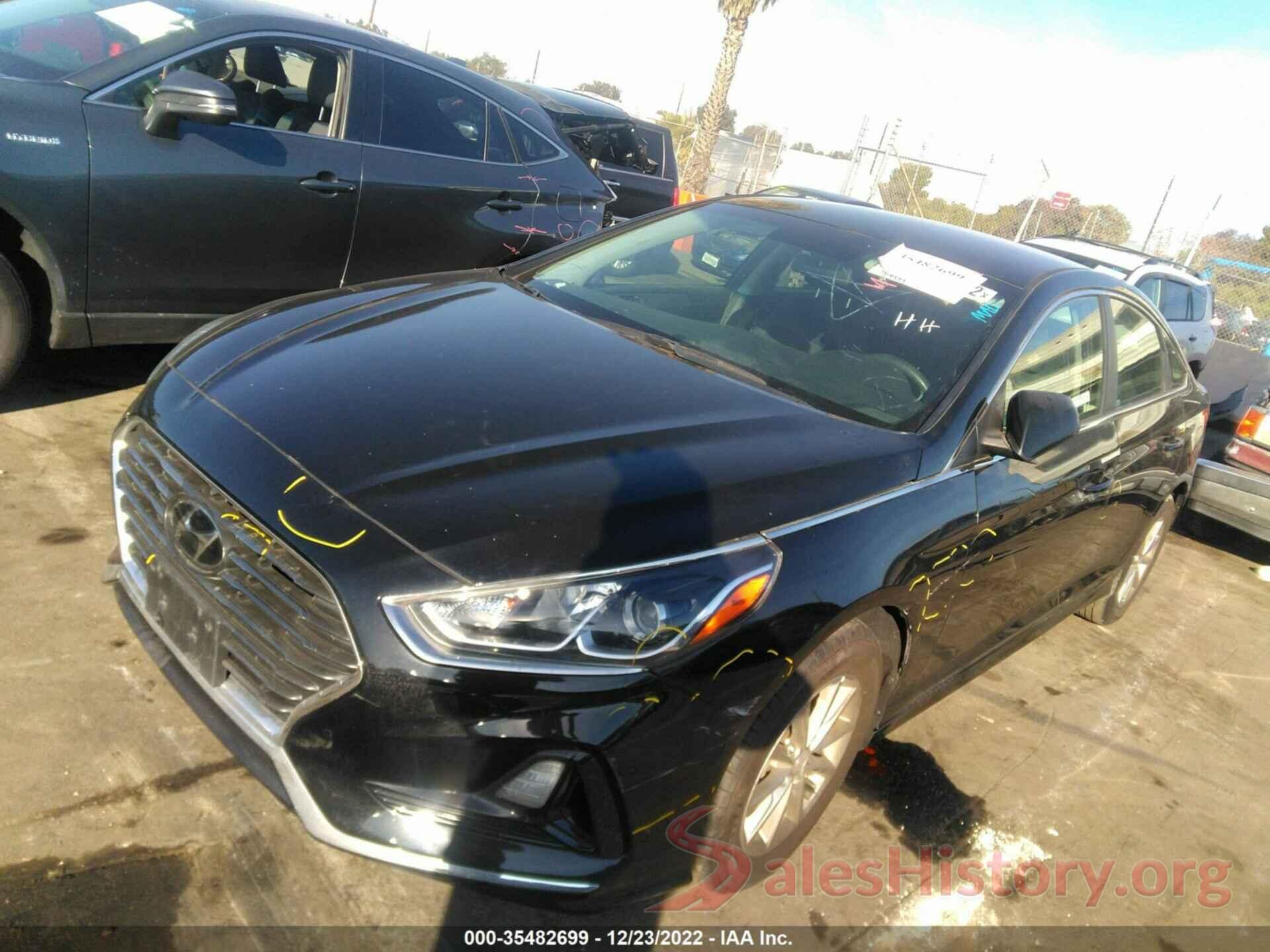 5NPE24AF4JH600616 2018 HYUNDAI SONATA