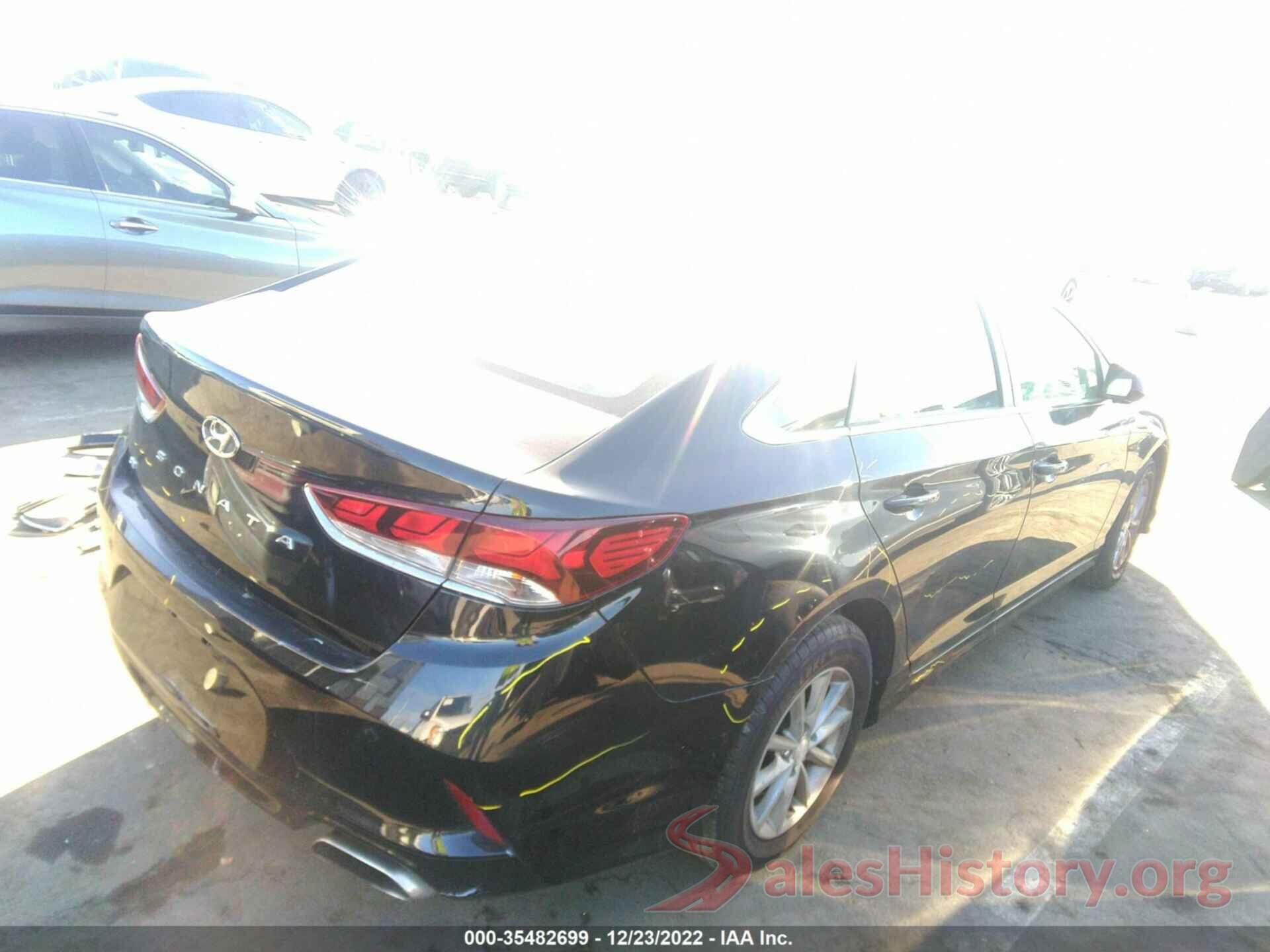 5NPE24AF4JH600616 2018 HYUNDAI SONATA