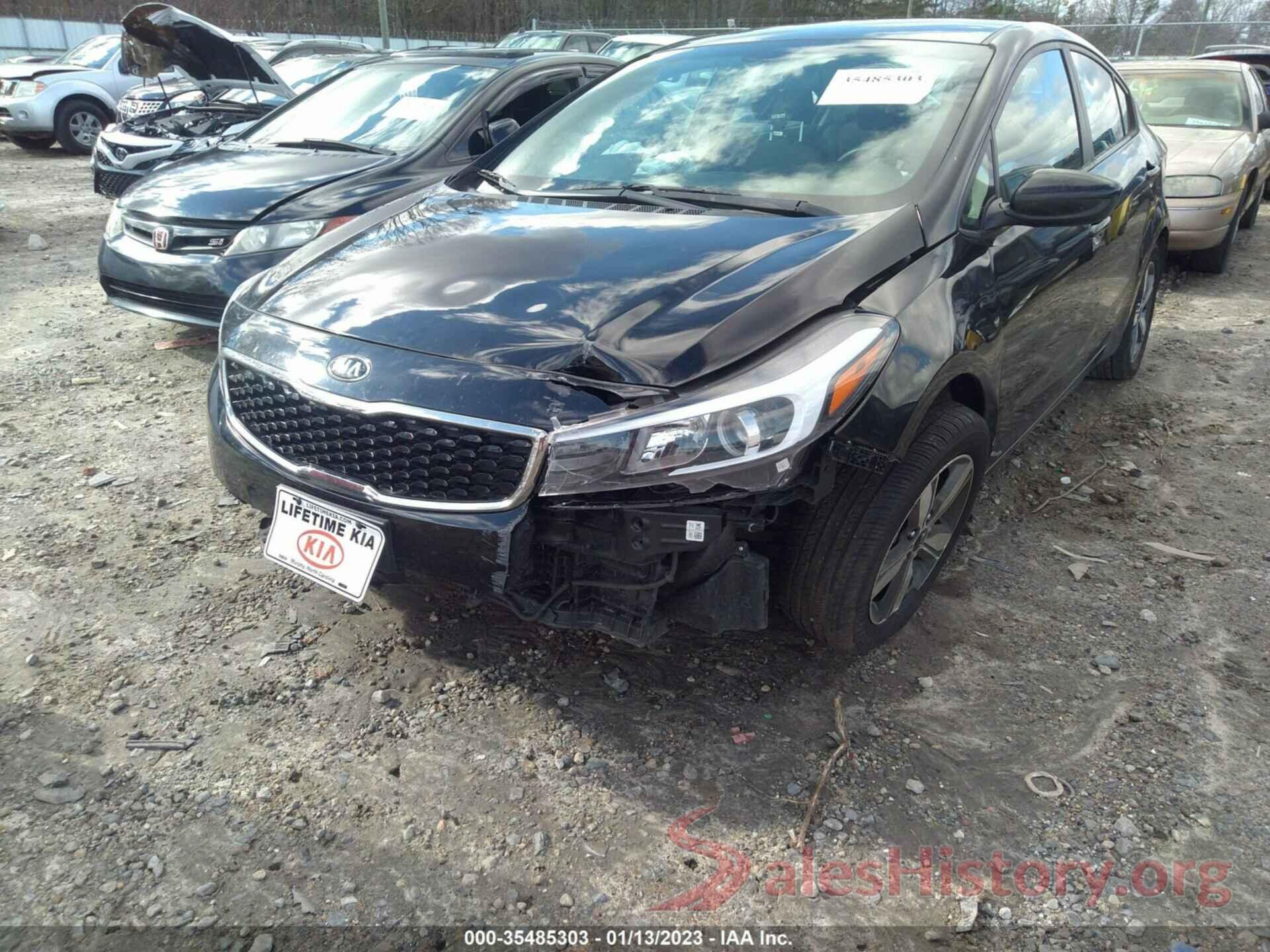 3KPFL4A75JE168990 2018 KIA FORTE