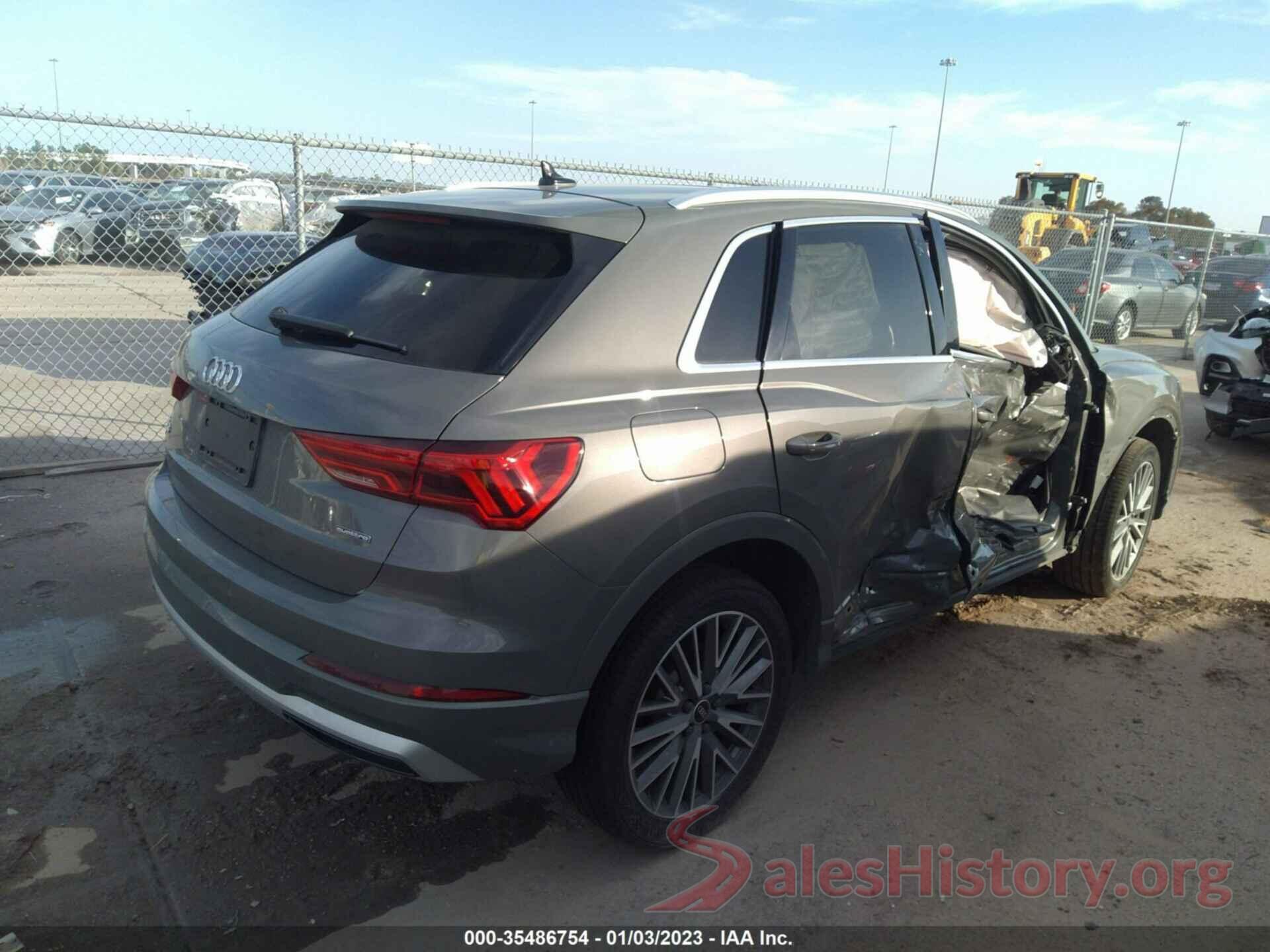 WA1AUCF3XM1138022 2021 AUDI Q3