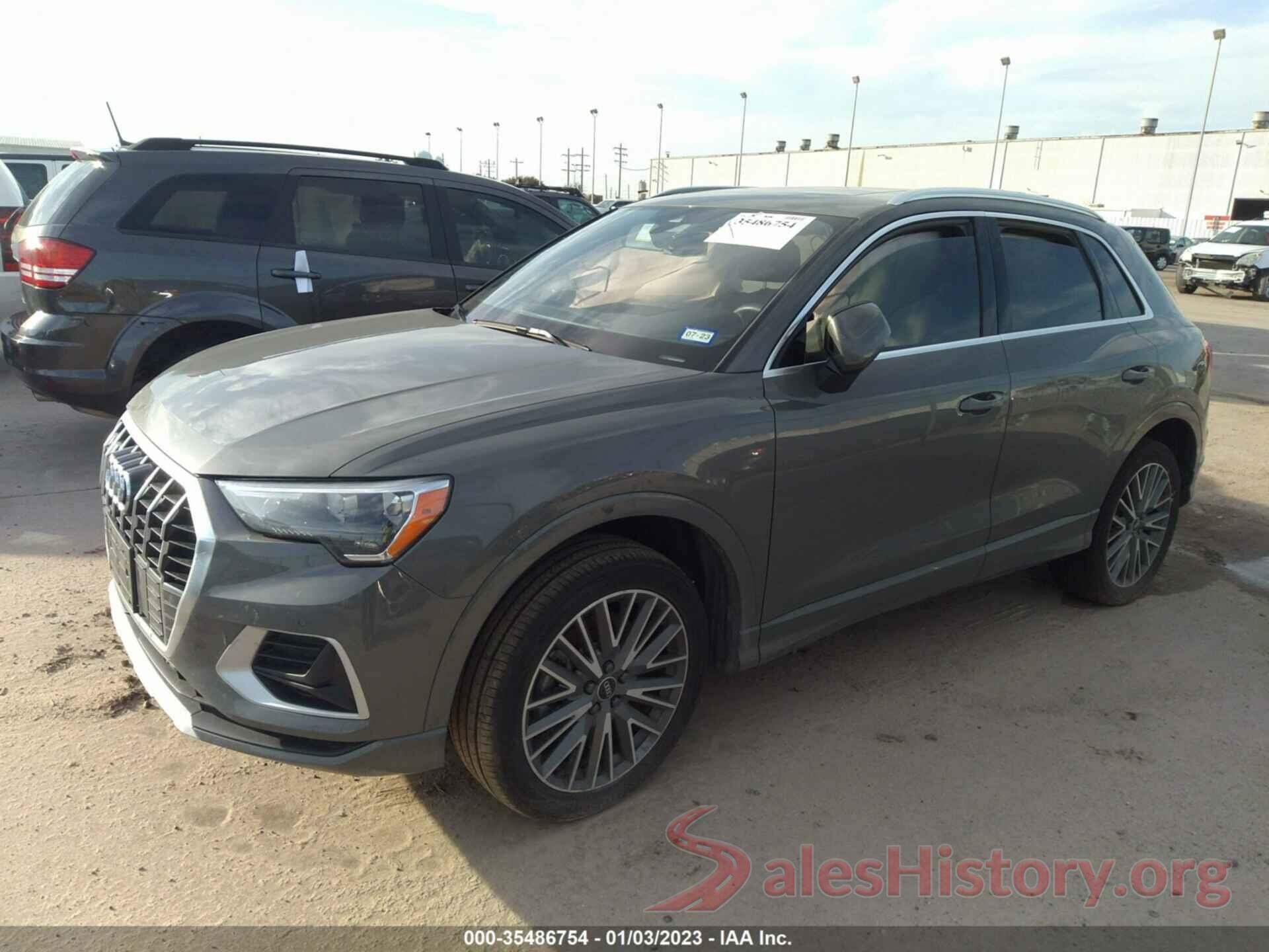 WA1AUCF3XM1138022 2021 AUDI Q3