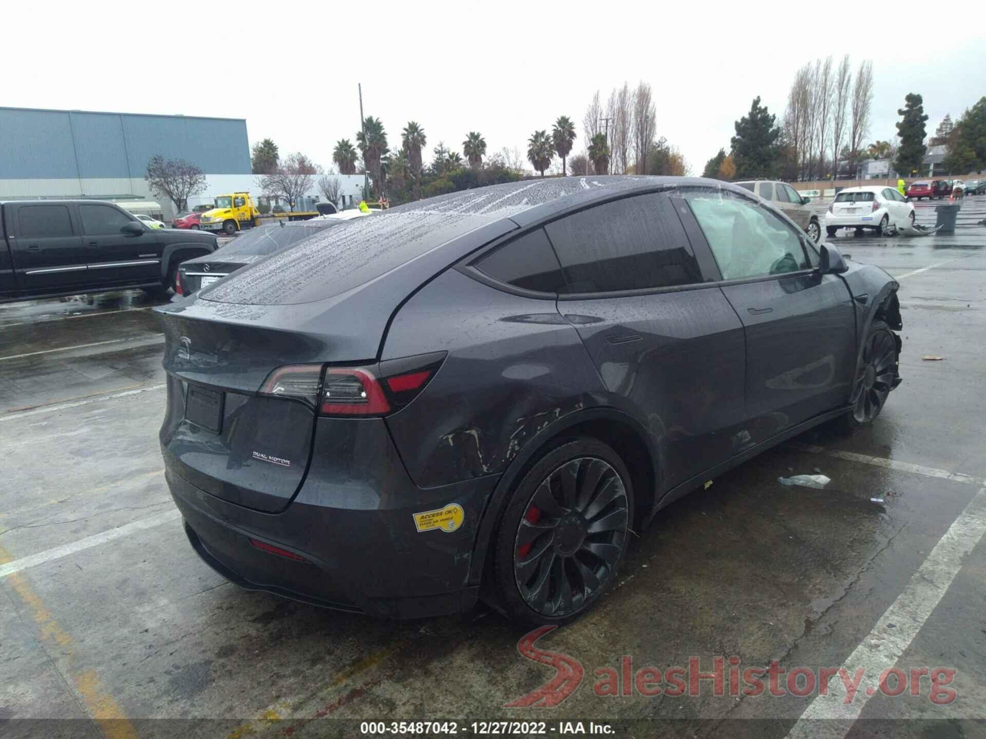 5YJYGDEF3LF020378 2020 TESLA MODEL Y