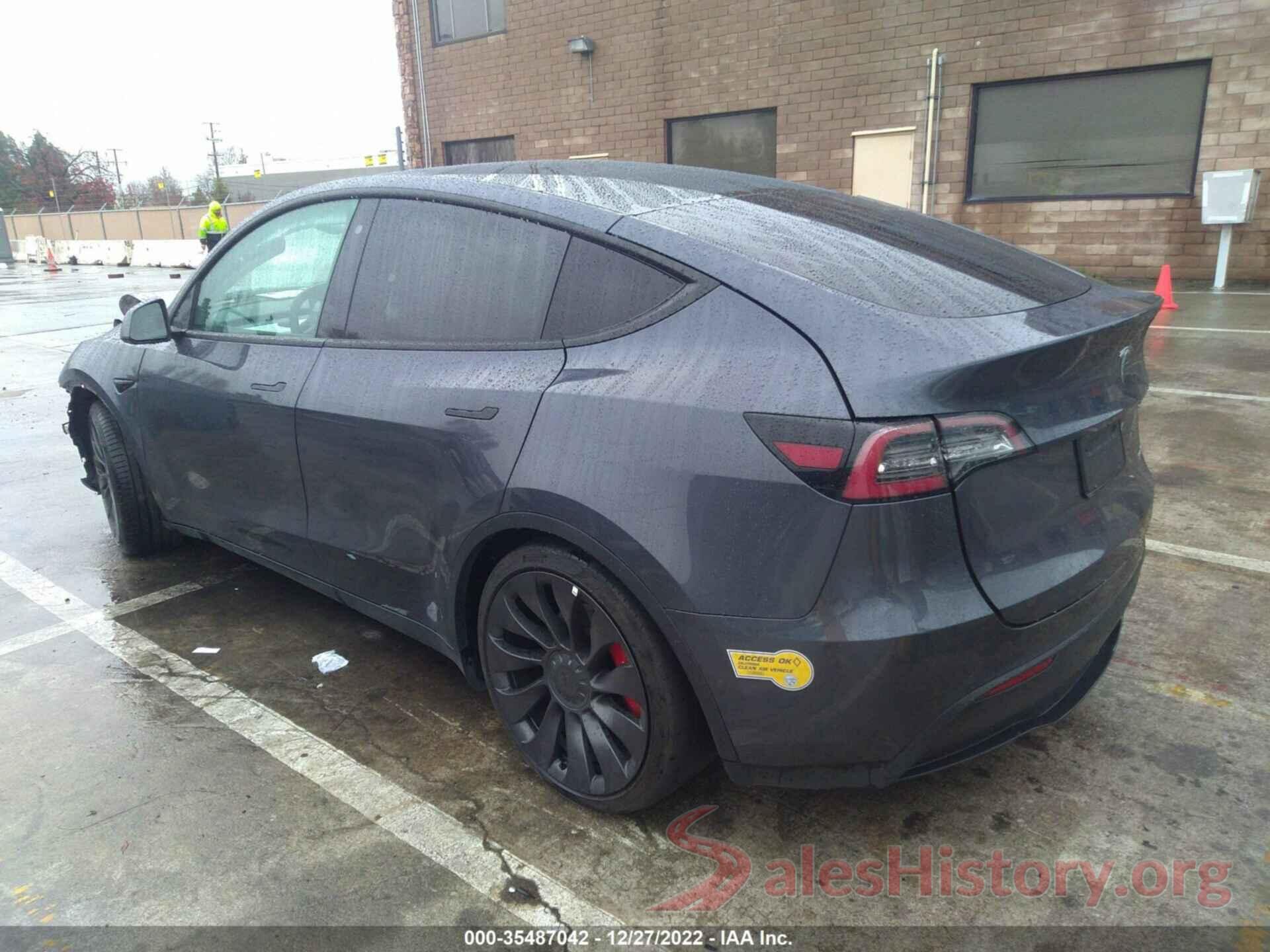 5YJYGDEF3LF020378 2020 TESLA MODEL Y