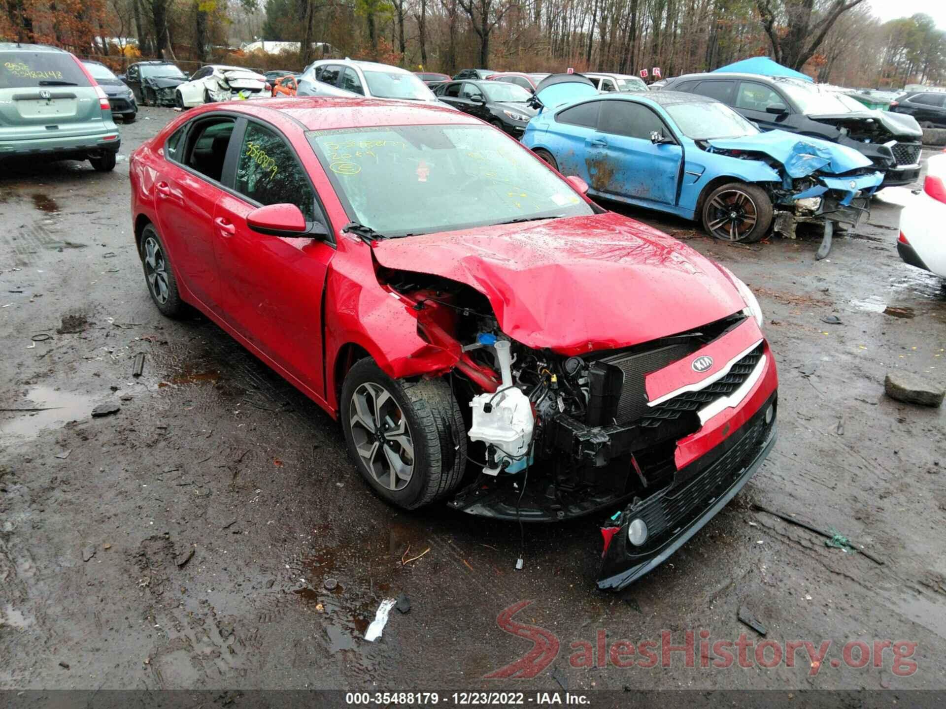 3KPF24AD1LE210731 2020 KIA FORTE