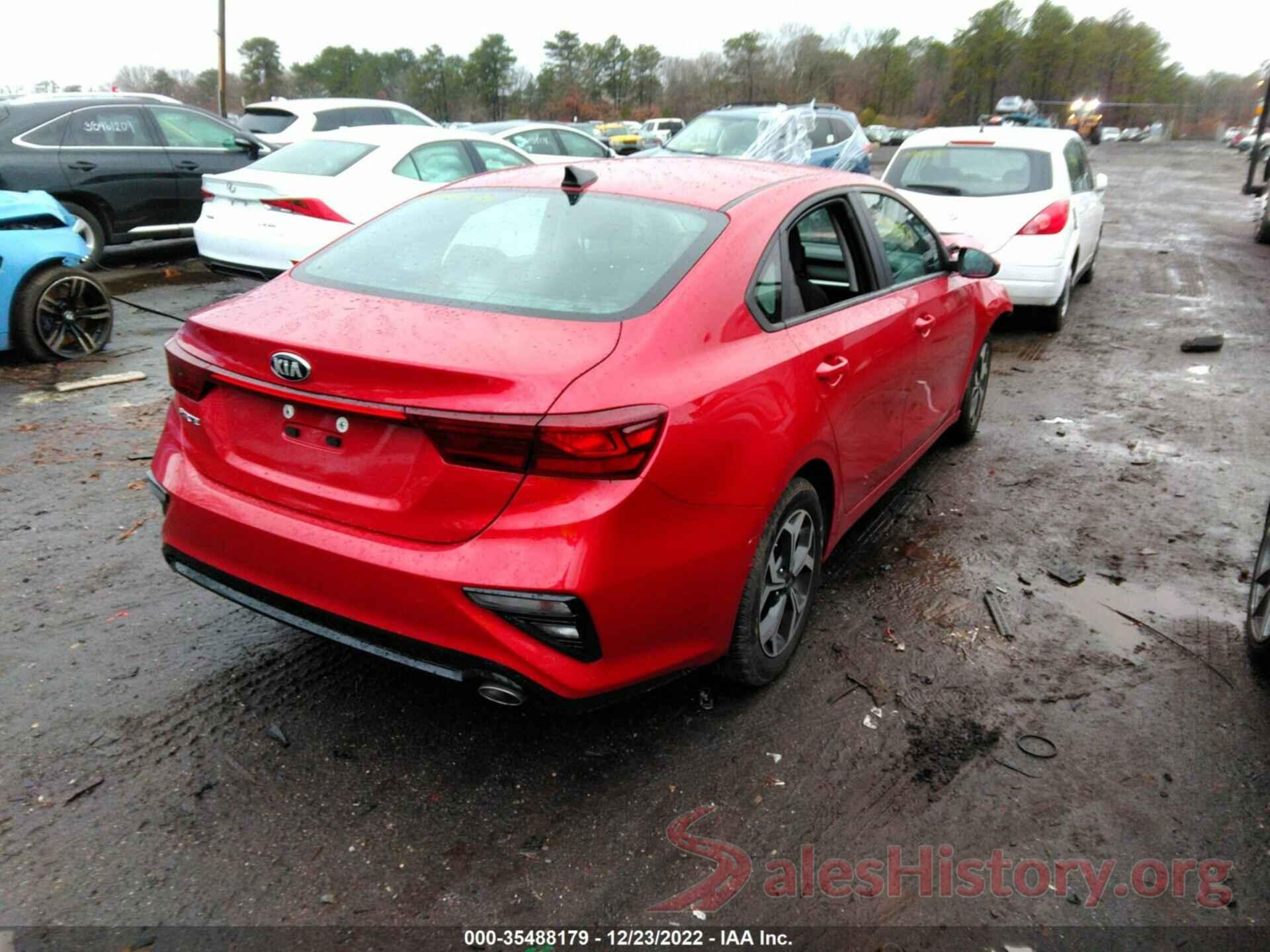 3KPF24AD1LE210731 2020 KIA FORTE