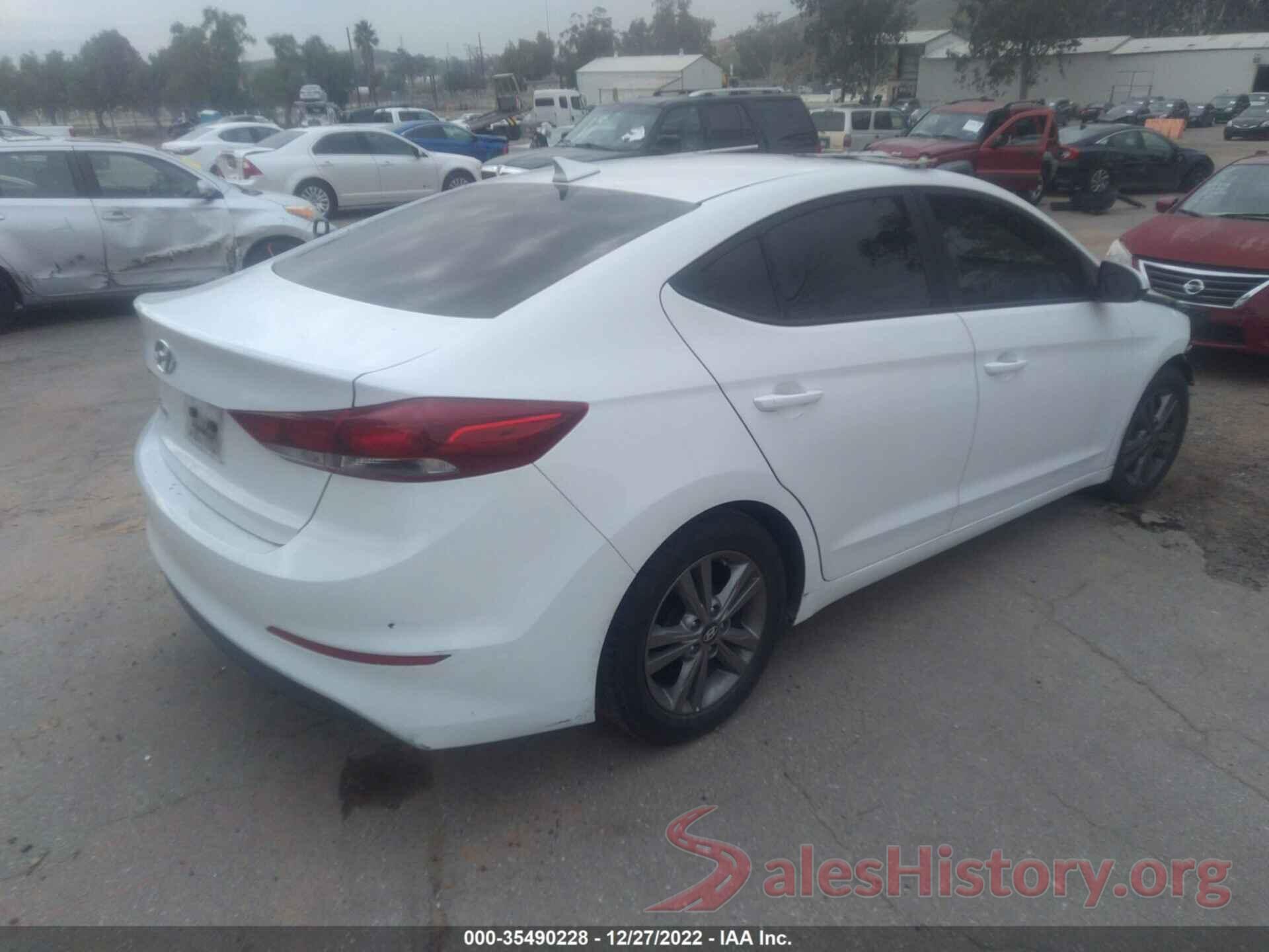 5NPD84LF9HH134392 2017 HYUNDAI ELANTRA