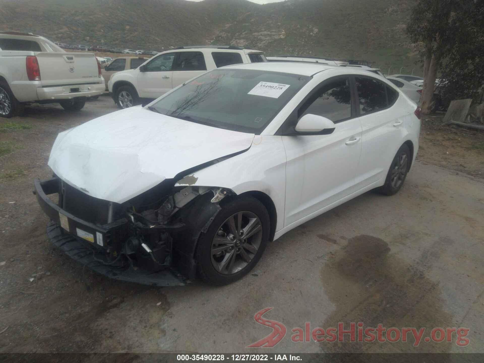 5NPD84LF9HH134392 2017 HYUNDAI ELANTRA