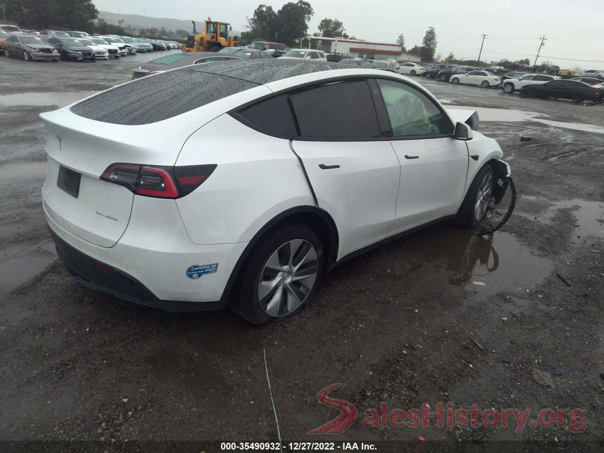 5YJYGDEE9MF145314 2021 TESLA MODEL Y