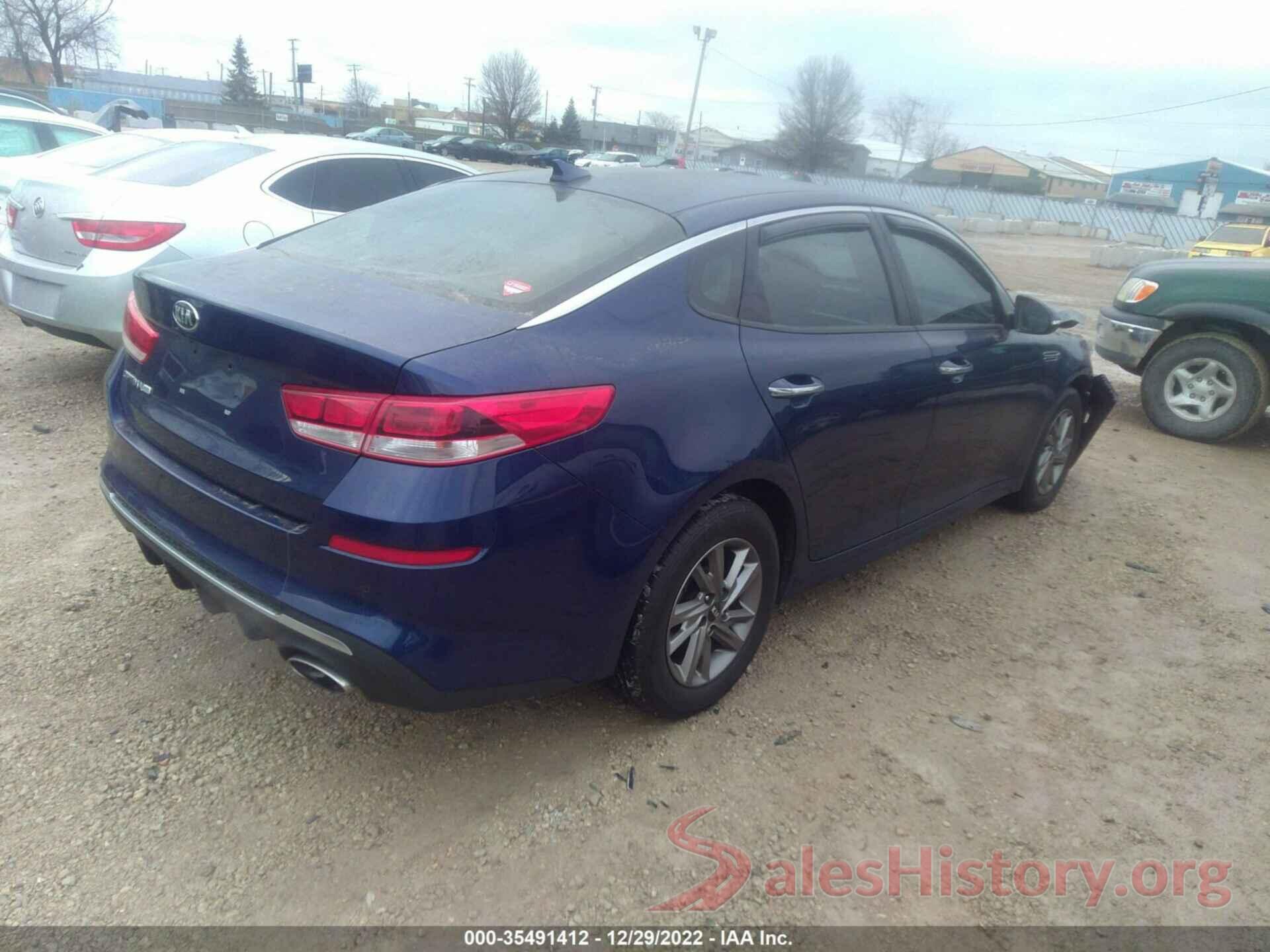 5XXGT4L30KG301825 2019 KIA OPTIMA