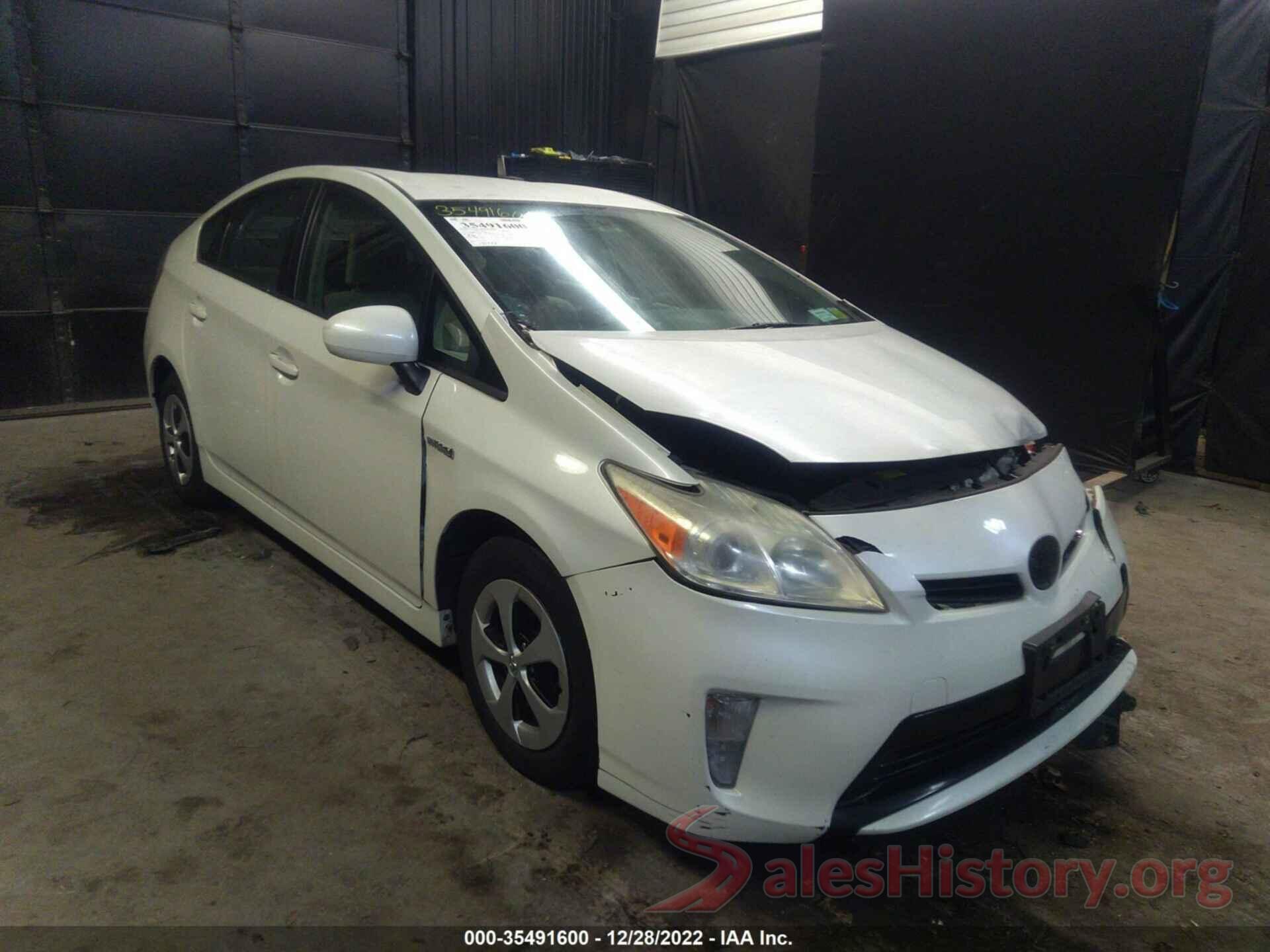 JTDKN3DU9C1498688 2012 TOYOTA PRIUS