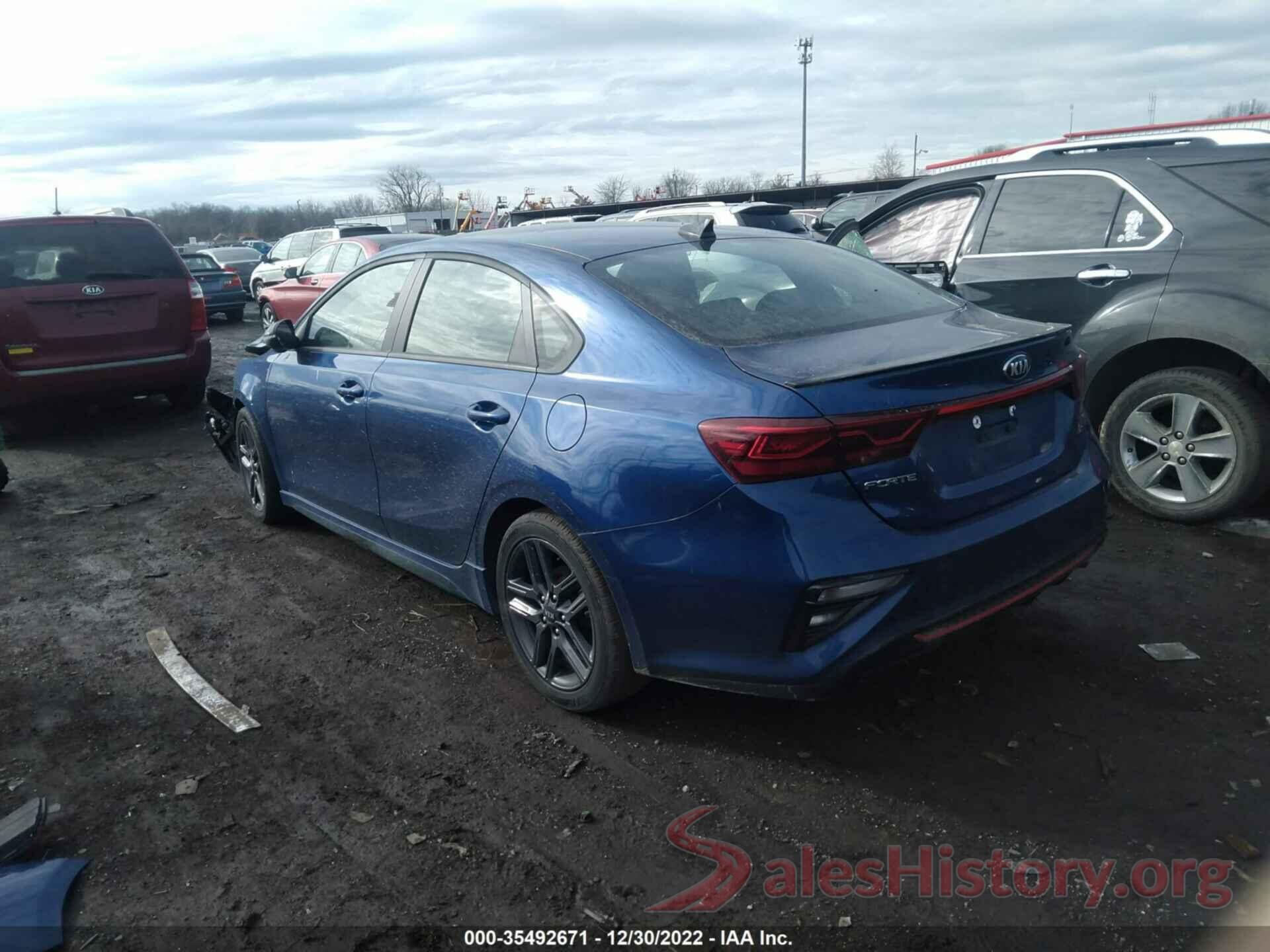 3KPF34AD1LE252684 2020 KIA FORTE