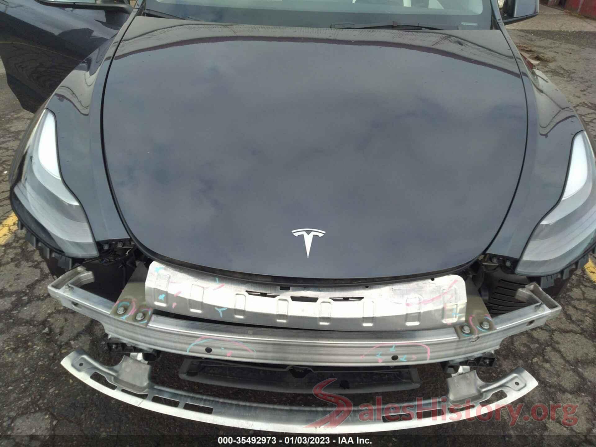 7SAYGDEF5NF459586 2022 TESLA MODEL Y