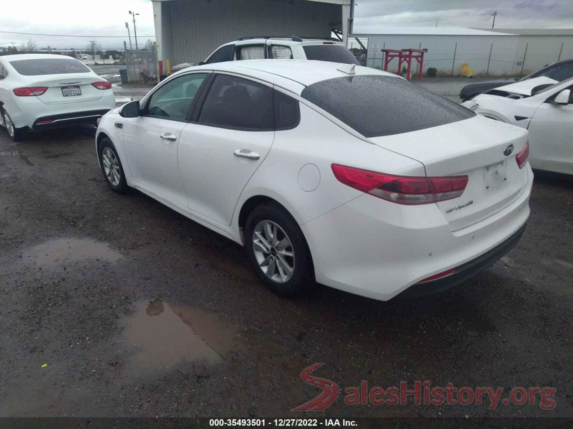 KNAGT4L35J5198269 2018 KIA OPTIMA