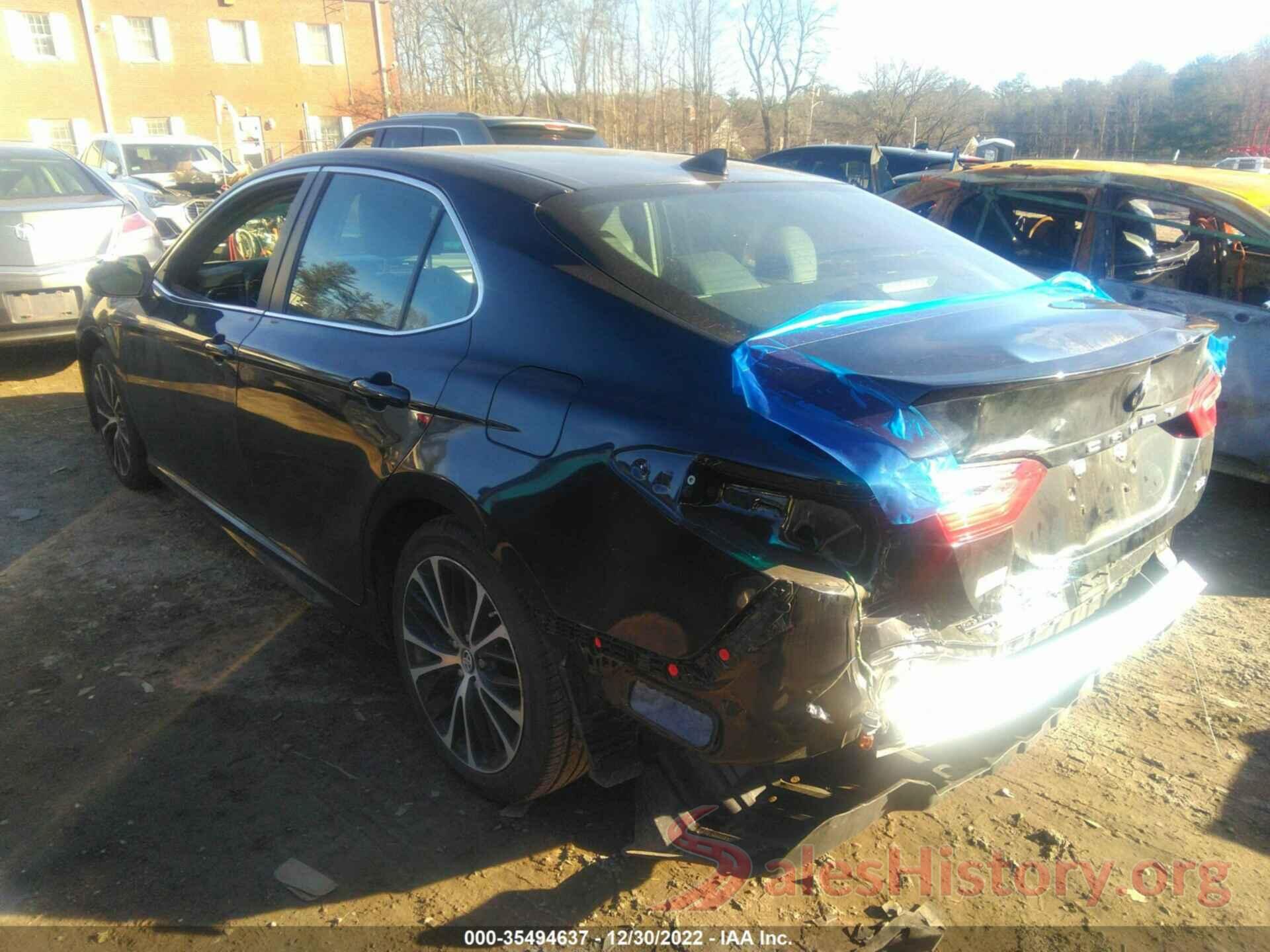 4T1B11HK0KU697422 2019 TOYOTA CAMRY