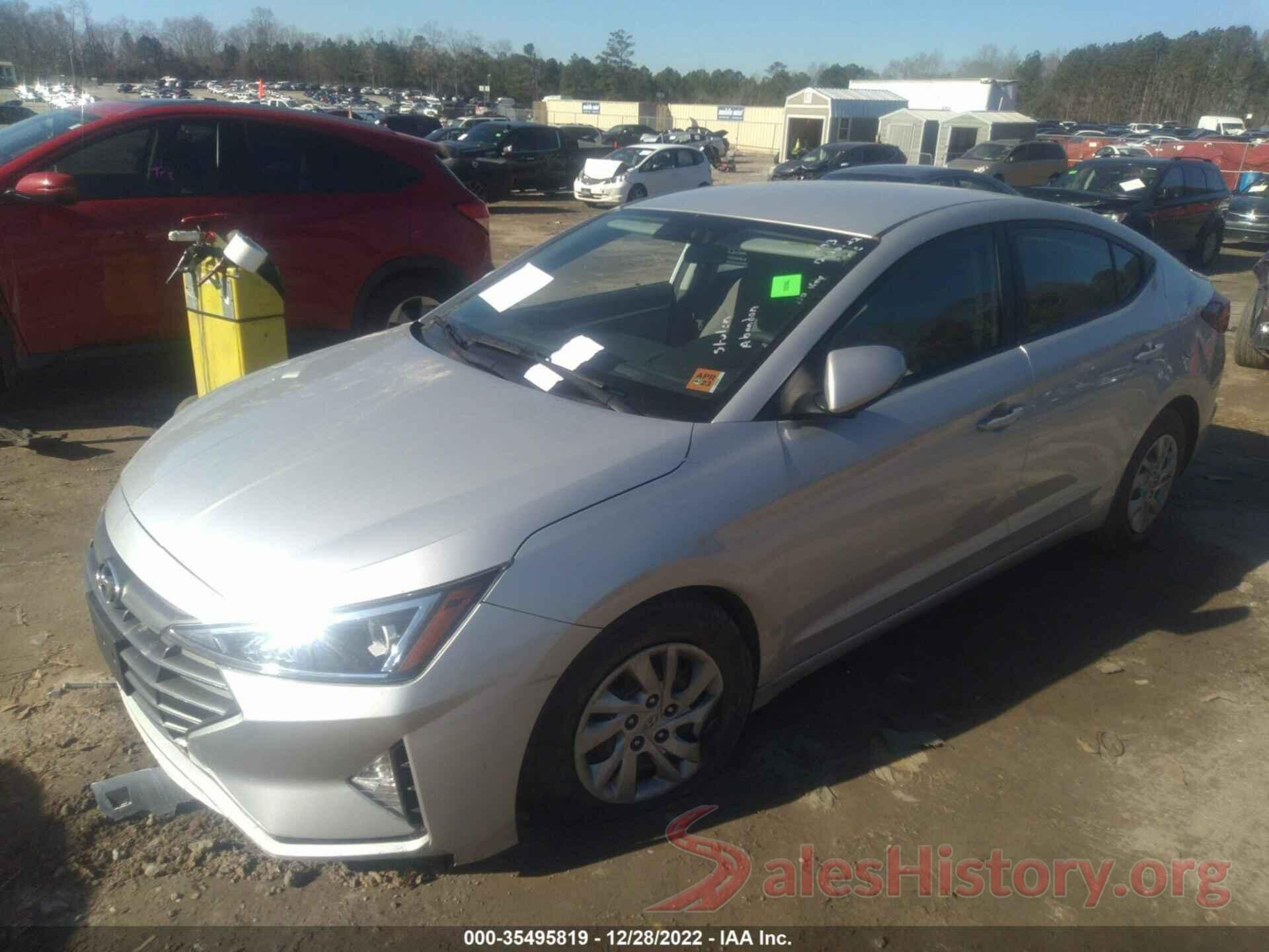 5NPD74LF9KH494921 2019 HYUNDAI ELANTRA