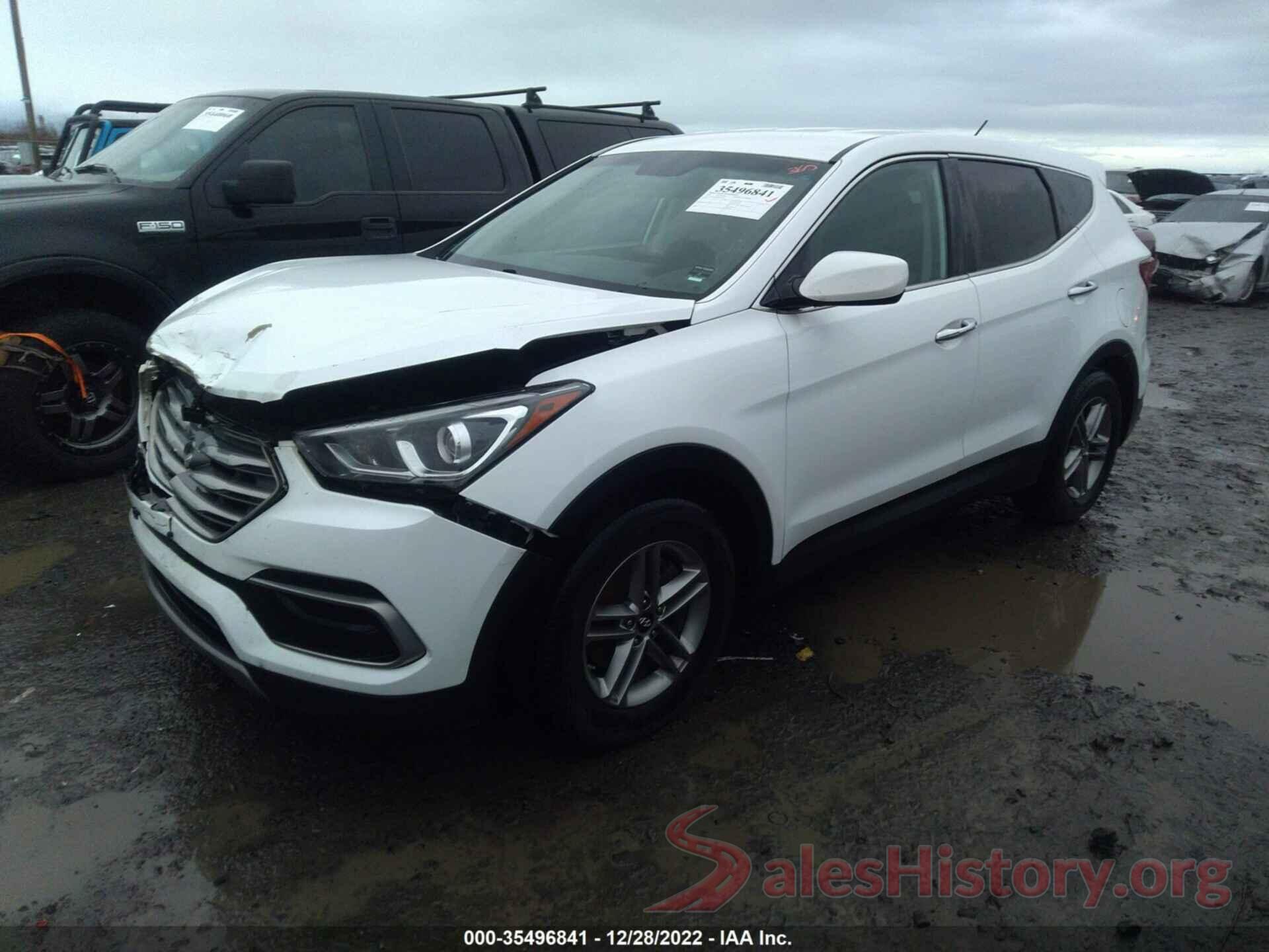 5NMZTDLB6JH072244 2018 HYUNDAI SANTA FE SPORT