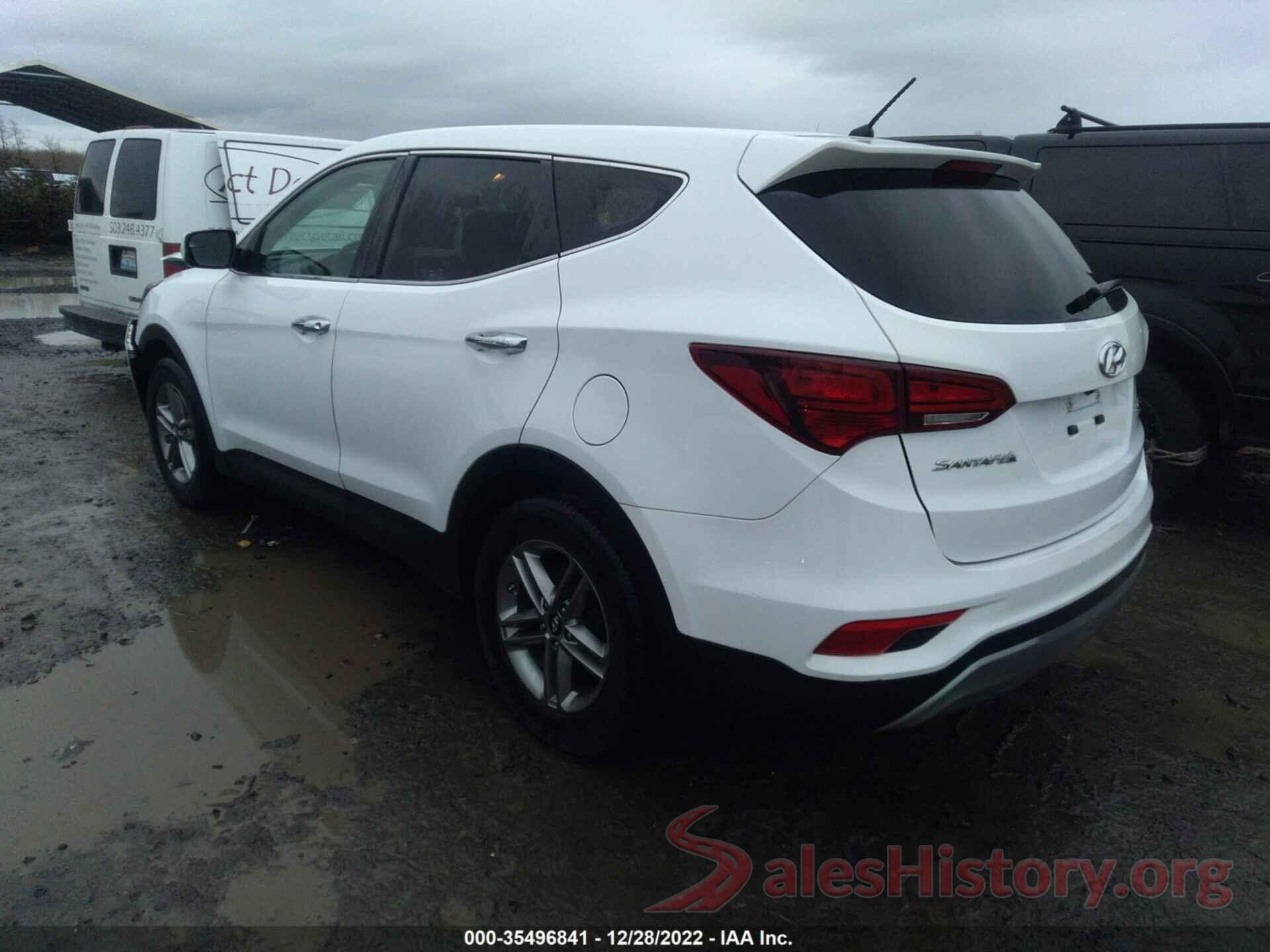 5NMZTDLB6JH072244 2018 HYUNDAI SANTA FE SPORT