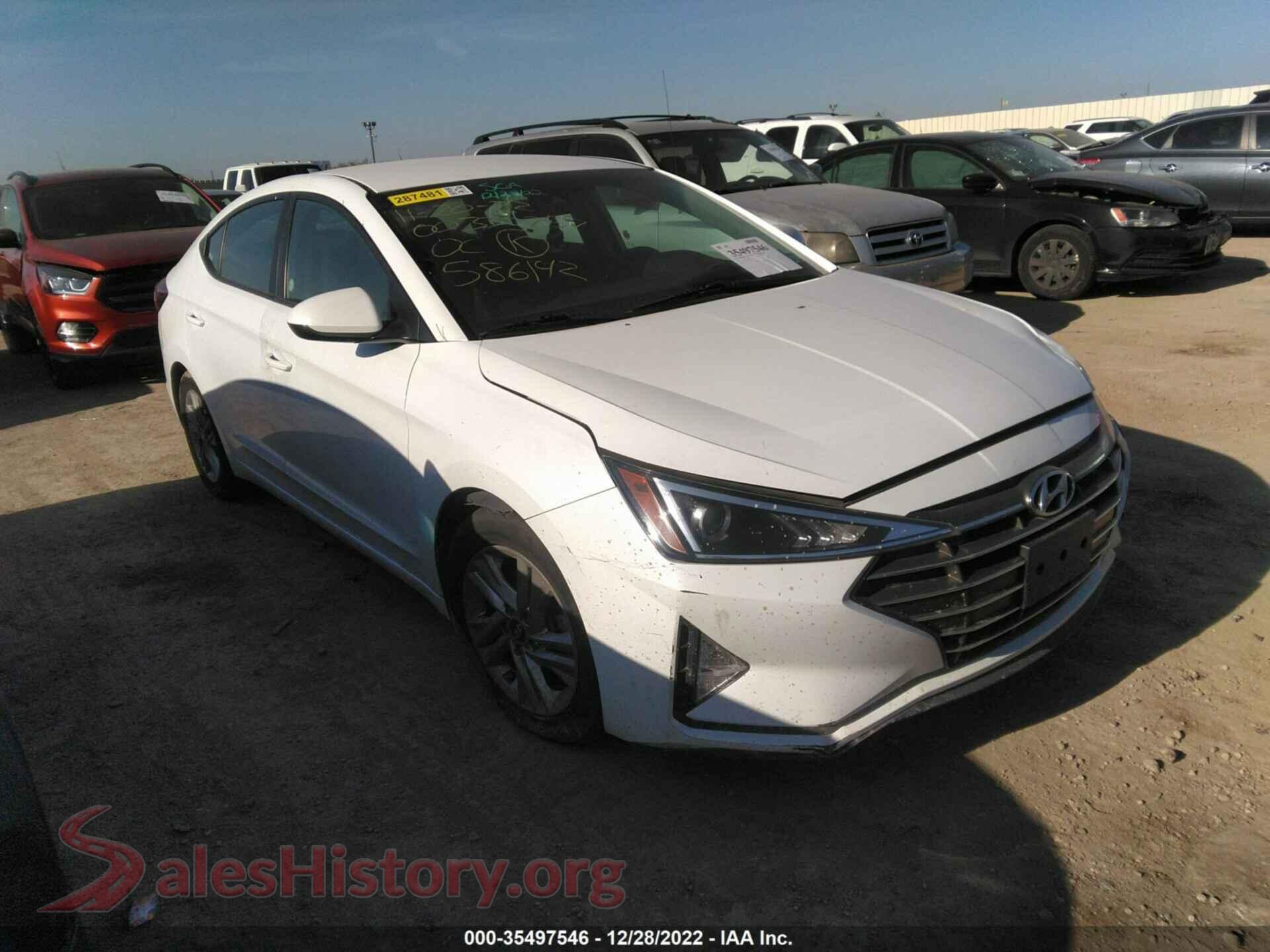 5NPD84LF9LH586142 2020 HYUNDAI ELANTRA