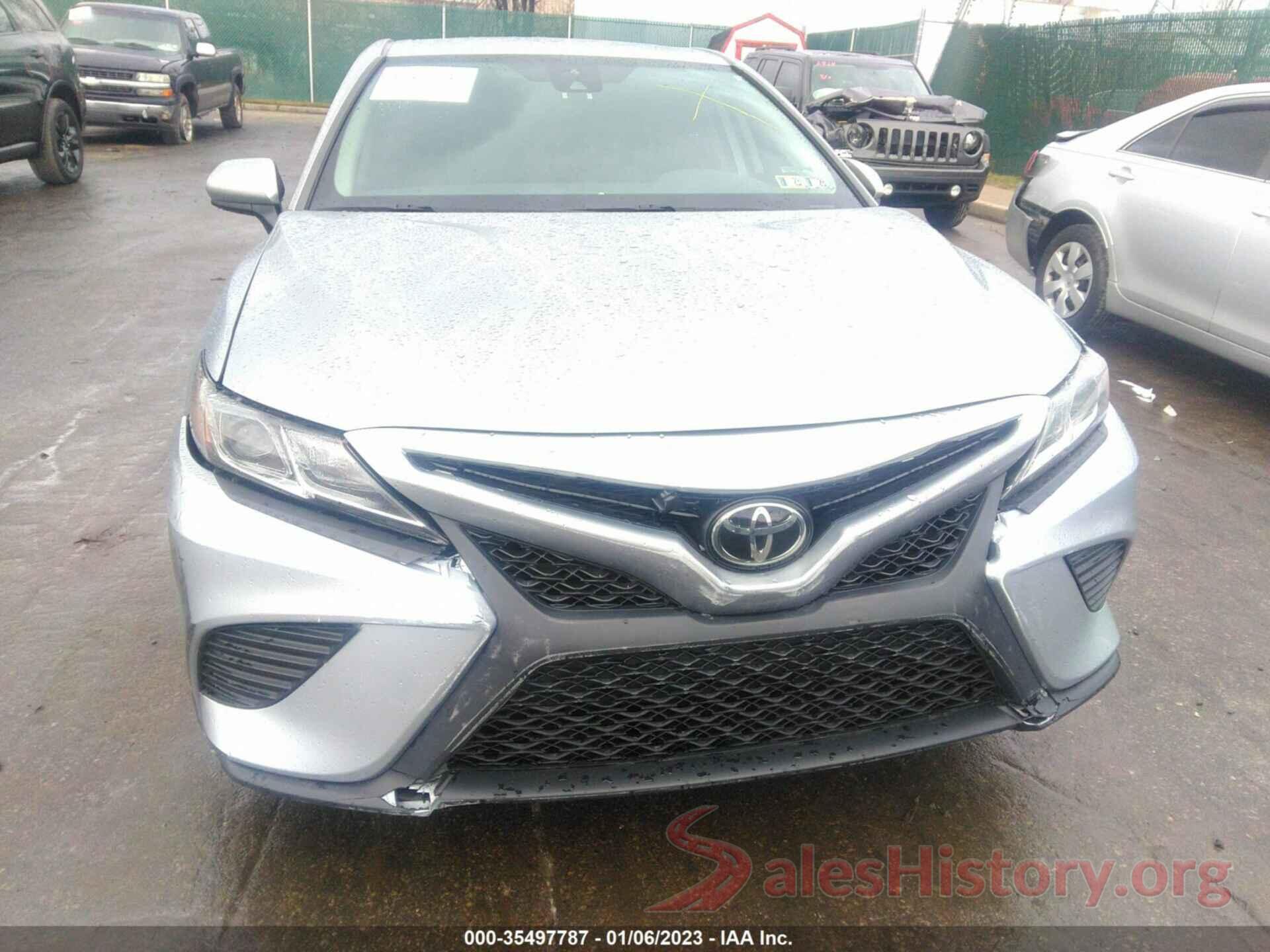 4T1B11HK6KU262842 2019 TOYOTA CAMRY