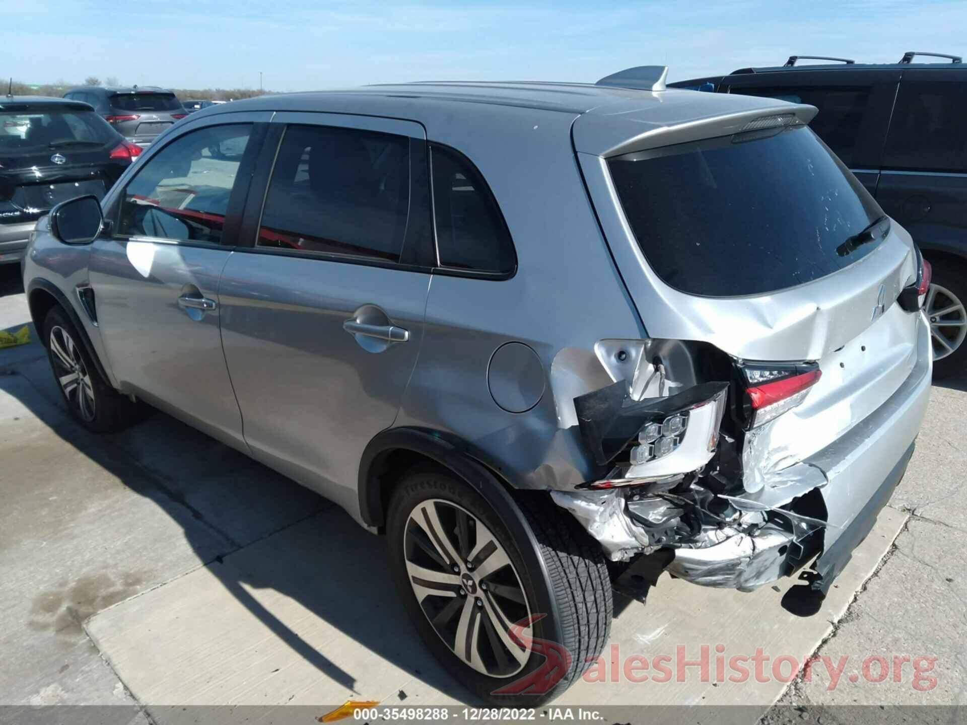 JA4APVAU5MU011695 2021 MITSUBISHI OUTLANDER SPORT