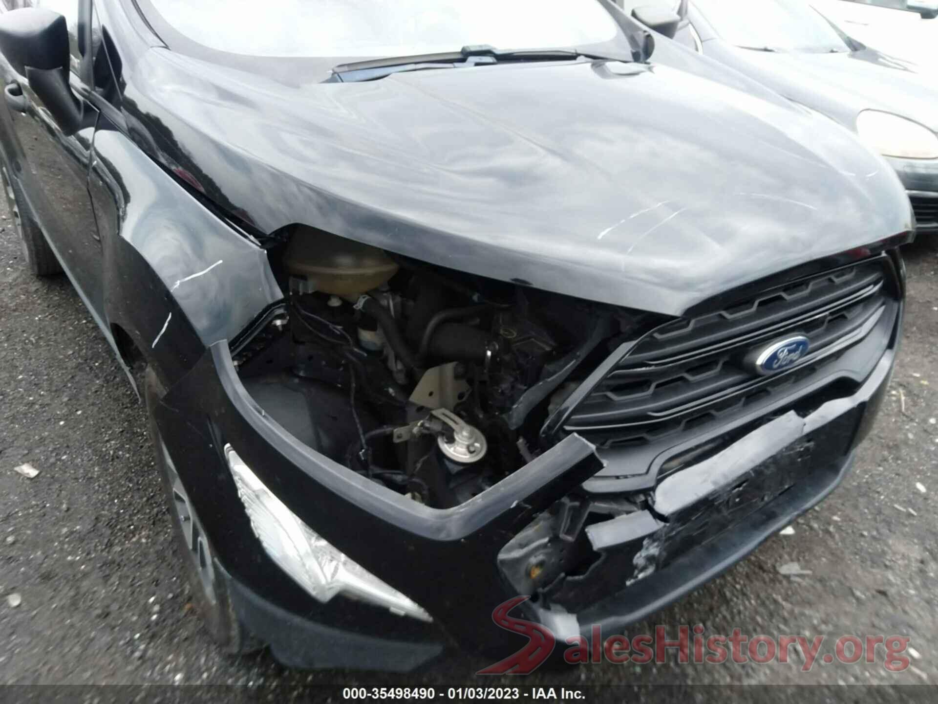 MAJ3S2FE8KC306697 2019 FORD ECOSPORT