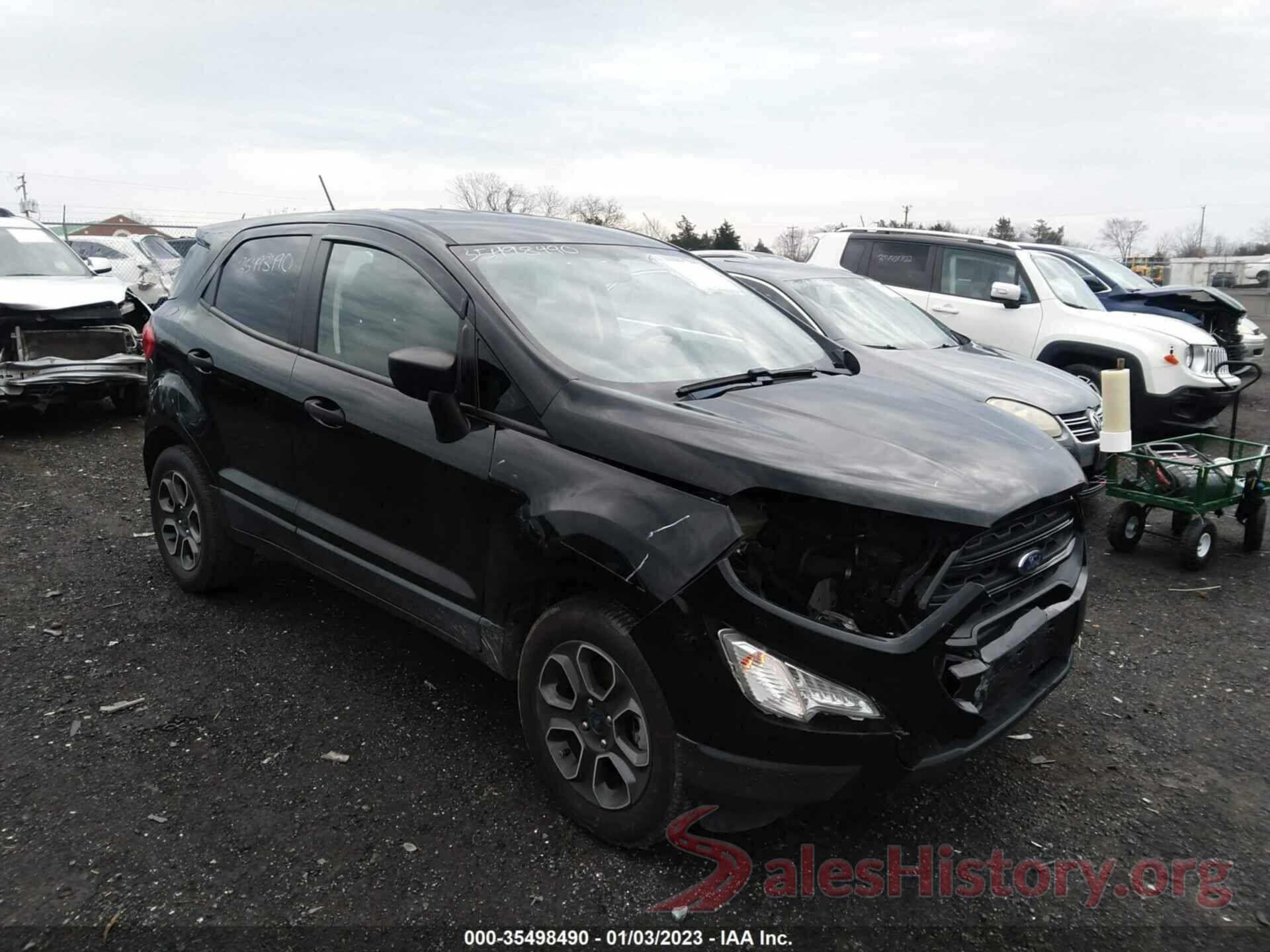 MAJ3S2FE8KC306697 2019 FORD ECOSPORT