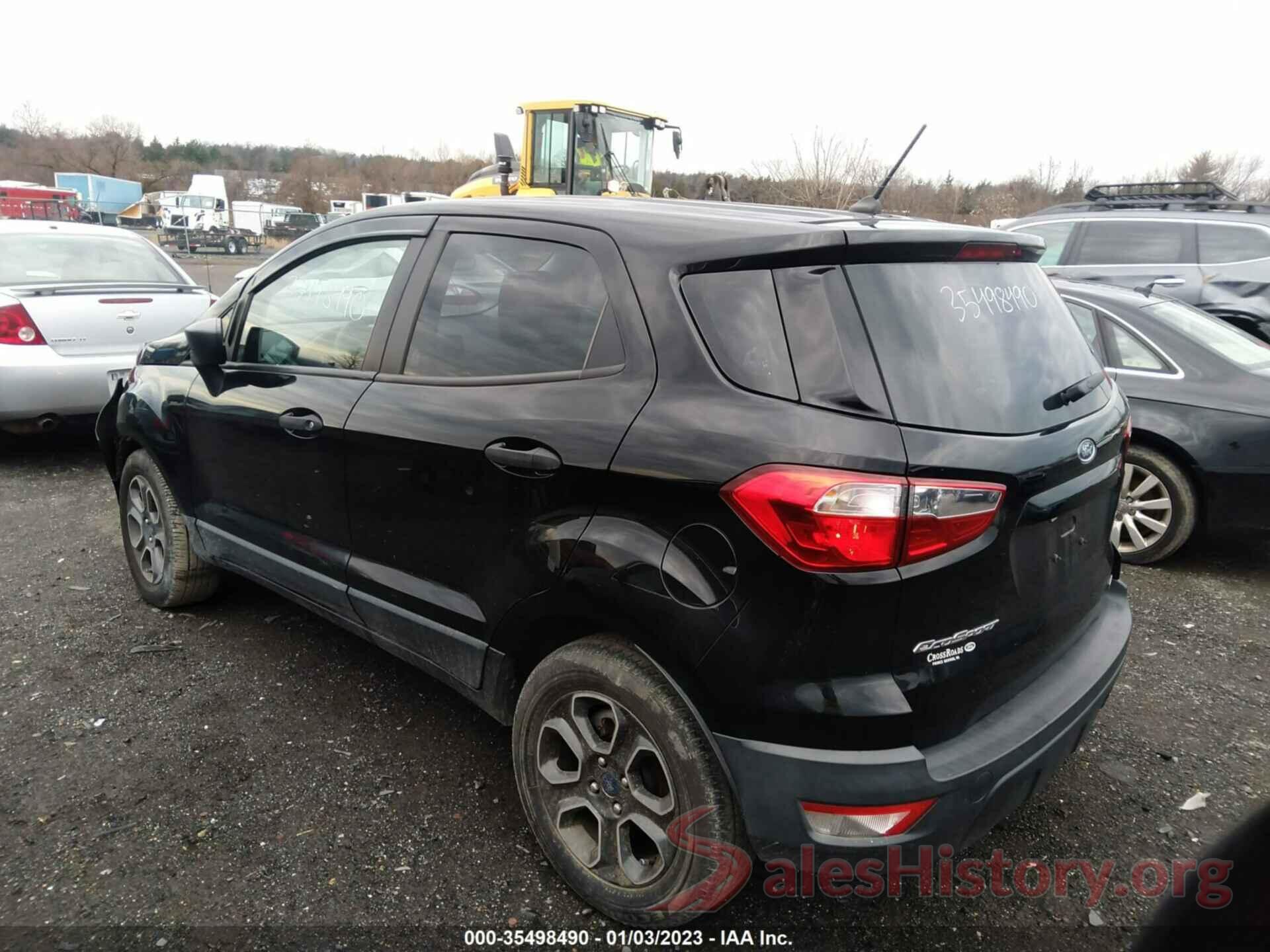 MAJ3S2FE8KC306697 2019 FORD ECOSPORT