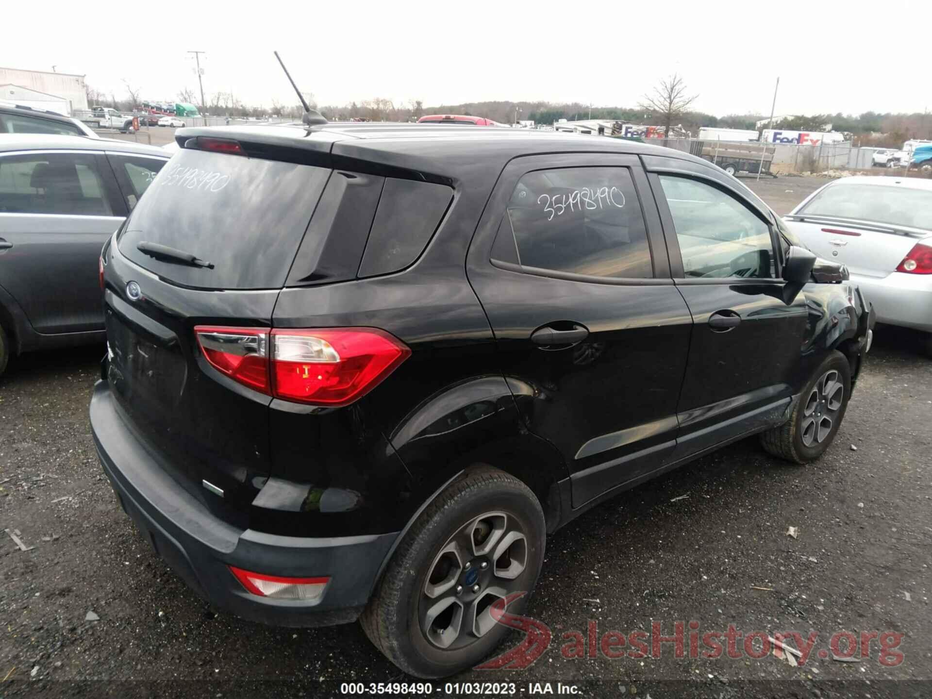 MAJ3S2FE8KC306697 2019 FORD ECOSPORT