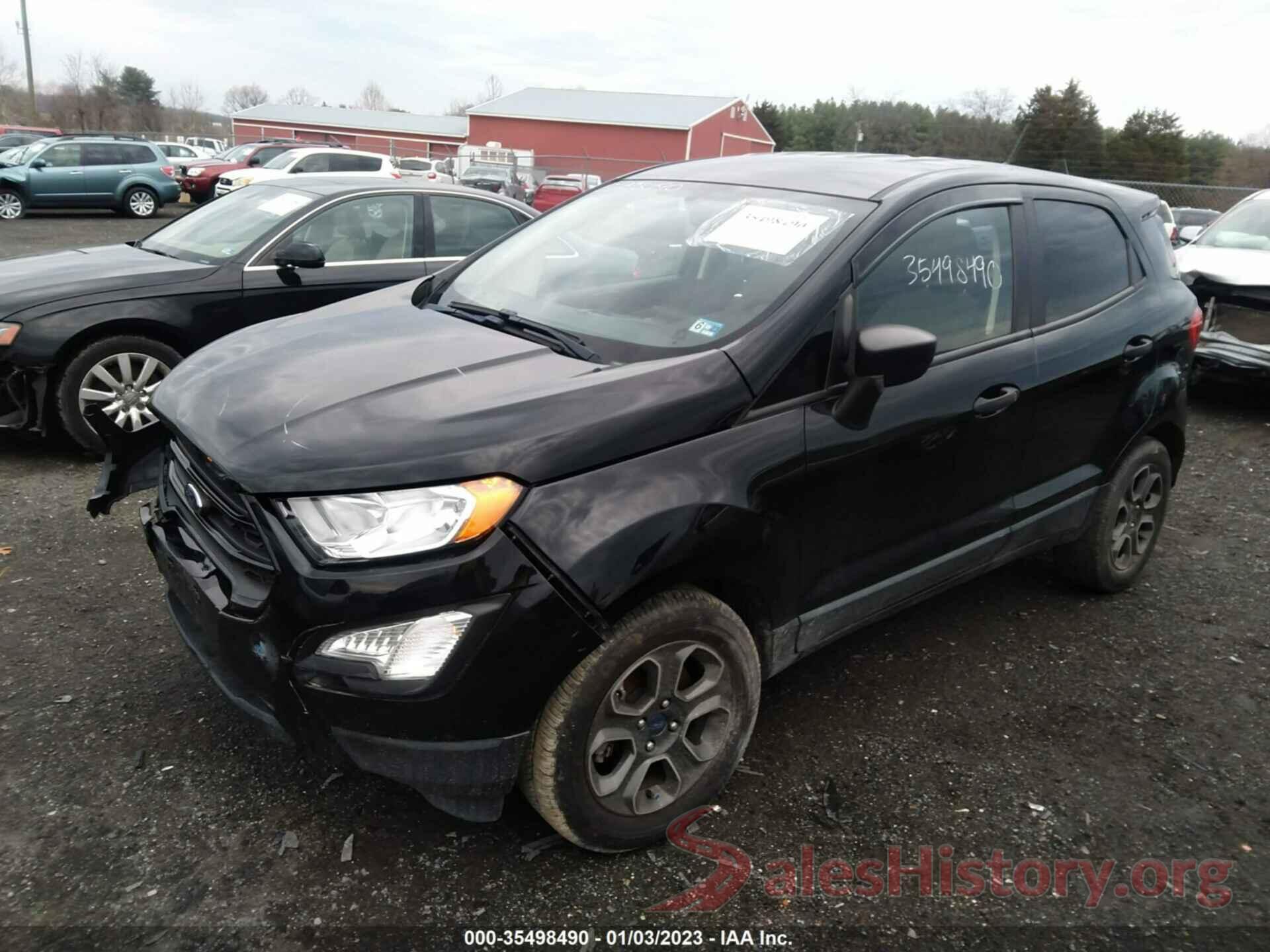 MAJ3S2FE8KC306697 2019 FORD ECOSPORT