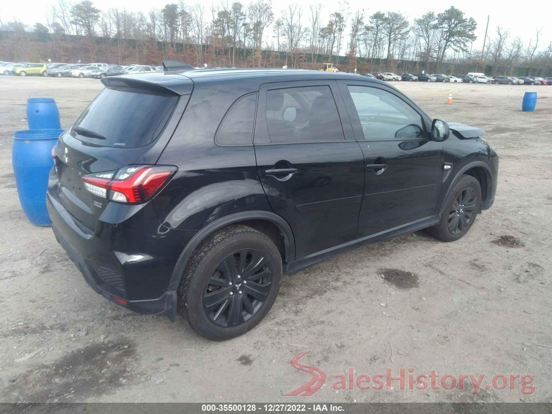 JA4ARUAU9MU020839 2021 MITSUBISHI OUTLANDER SPORT