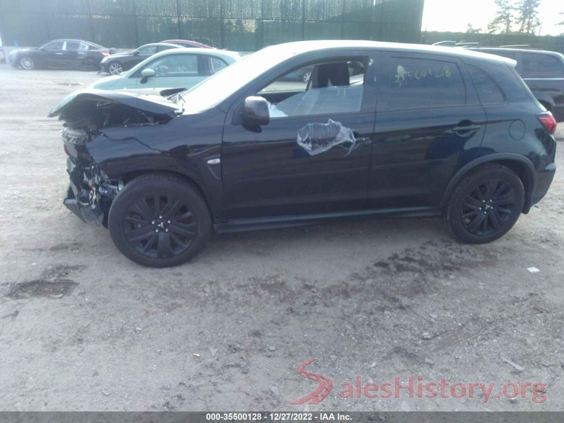 JA4ARUAU9MU020839 2021 MITSUBISHI OUTLANDER SPORT