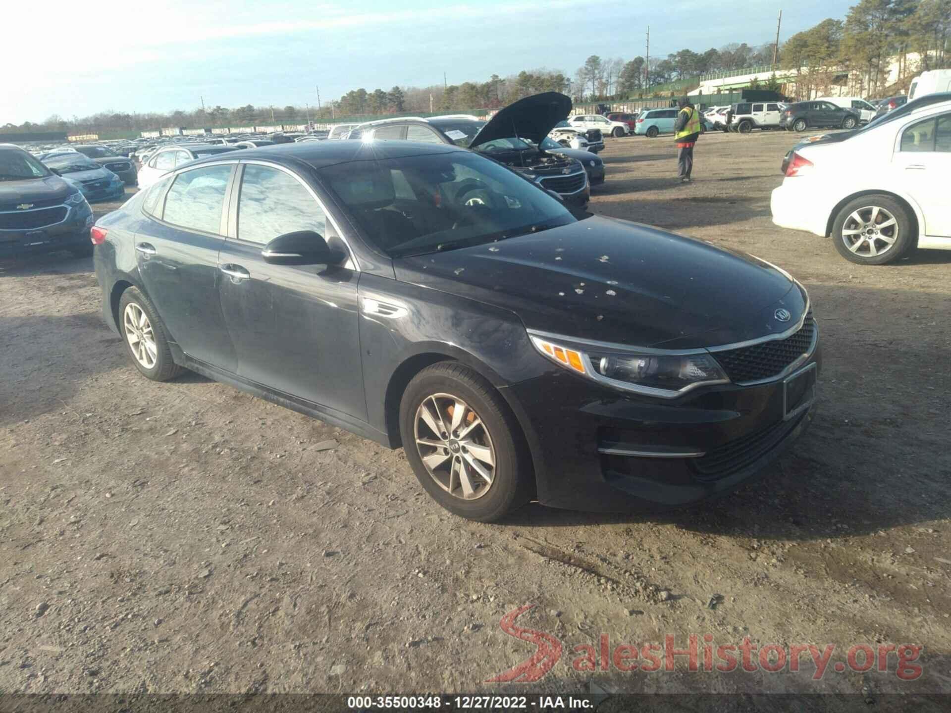 5XXGT4L3XGG039674 2016 KIA OPTIMA