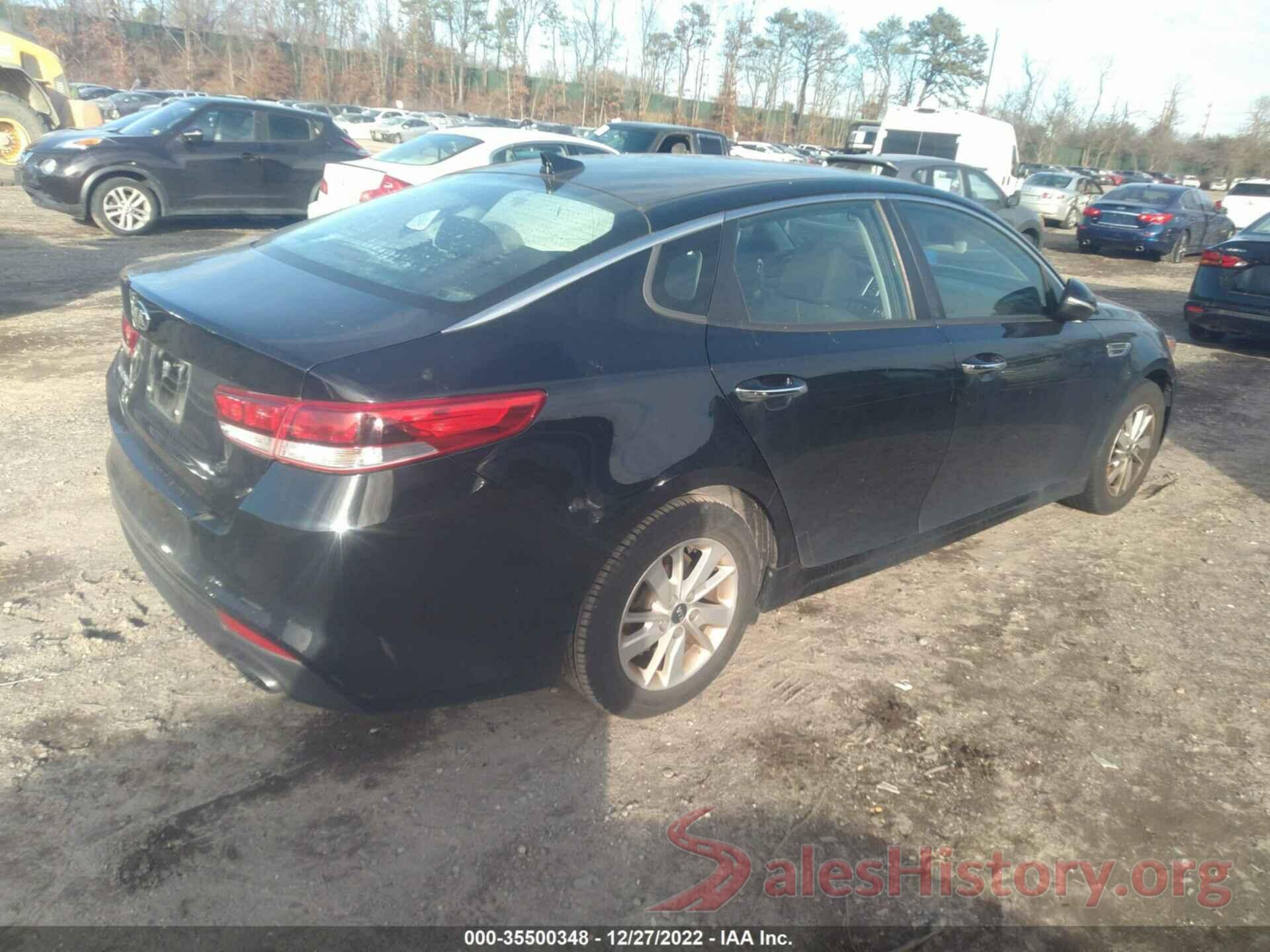 5XXGT4L3XGG039674 2016 KIA OPTIMA