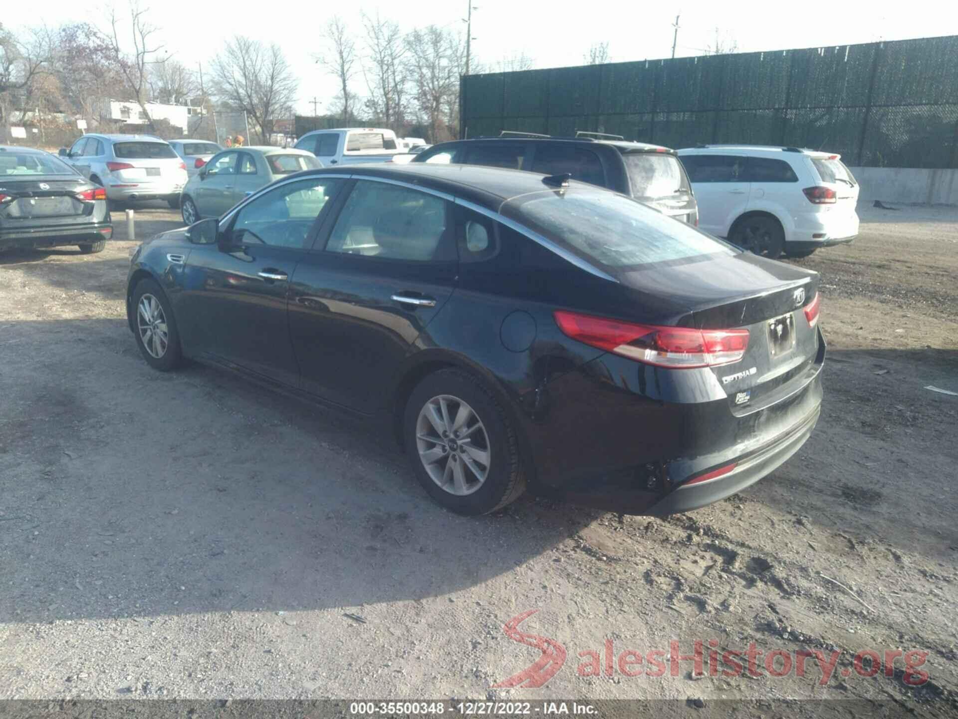 5XXGT4L3XGG039674 2016 KIA OPTIMA