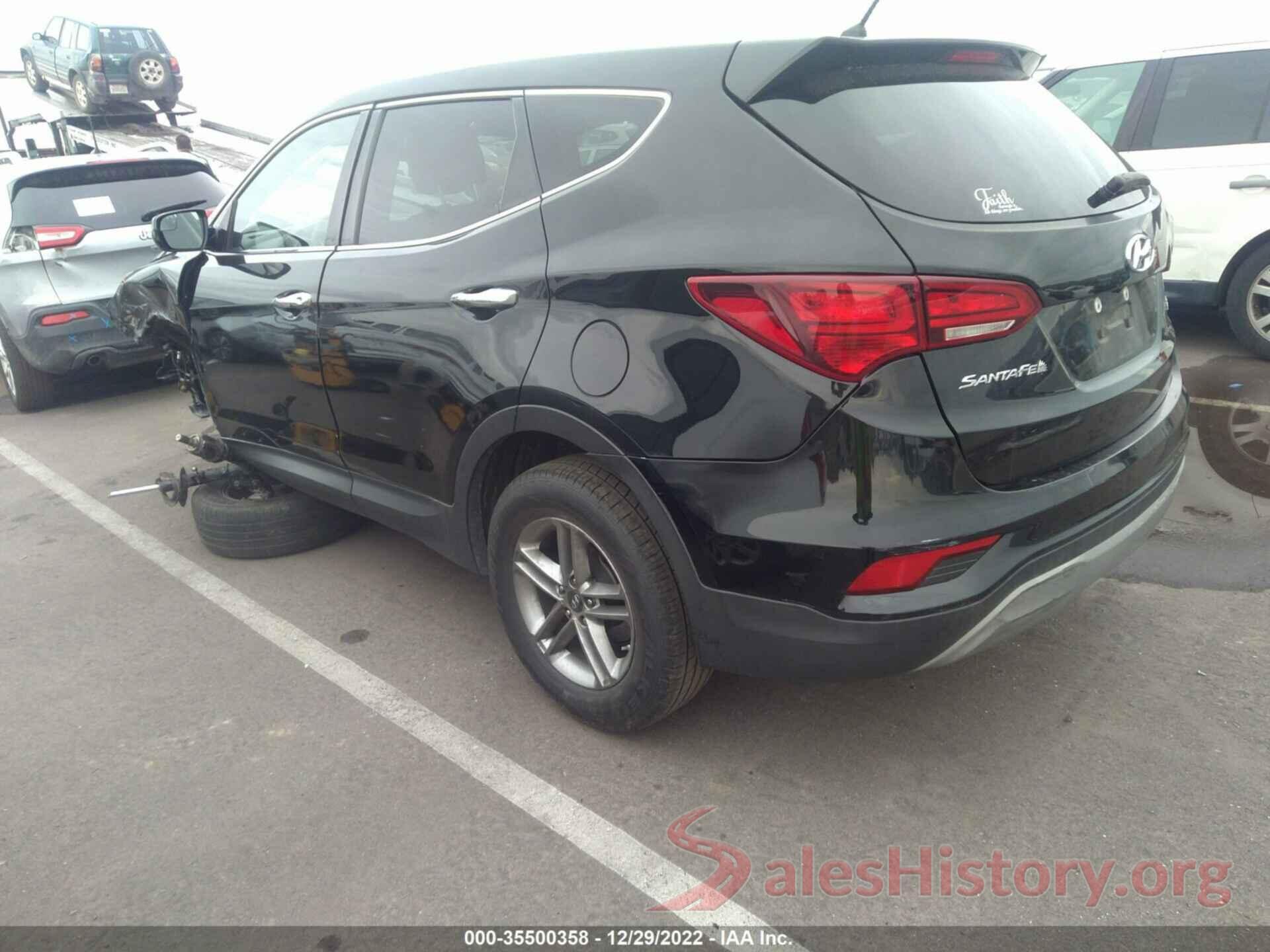 5NMZT3LB1JH100154 2018 HYUNDAI SANTA FE SPORT