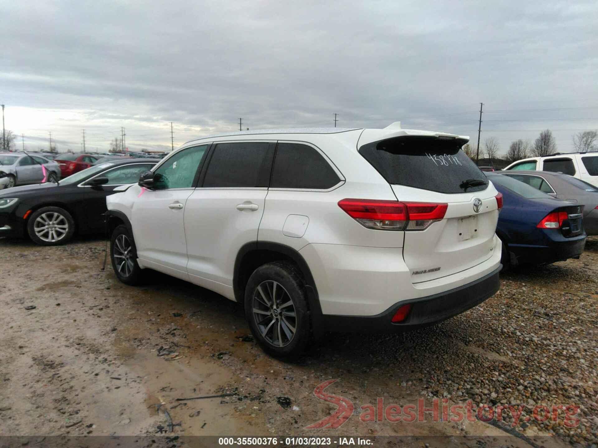 5TDJZRFH1HS458778 2017 TOYOTA HIGHLANDER