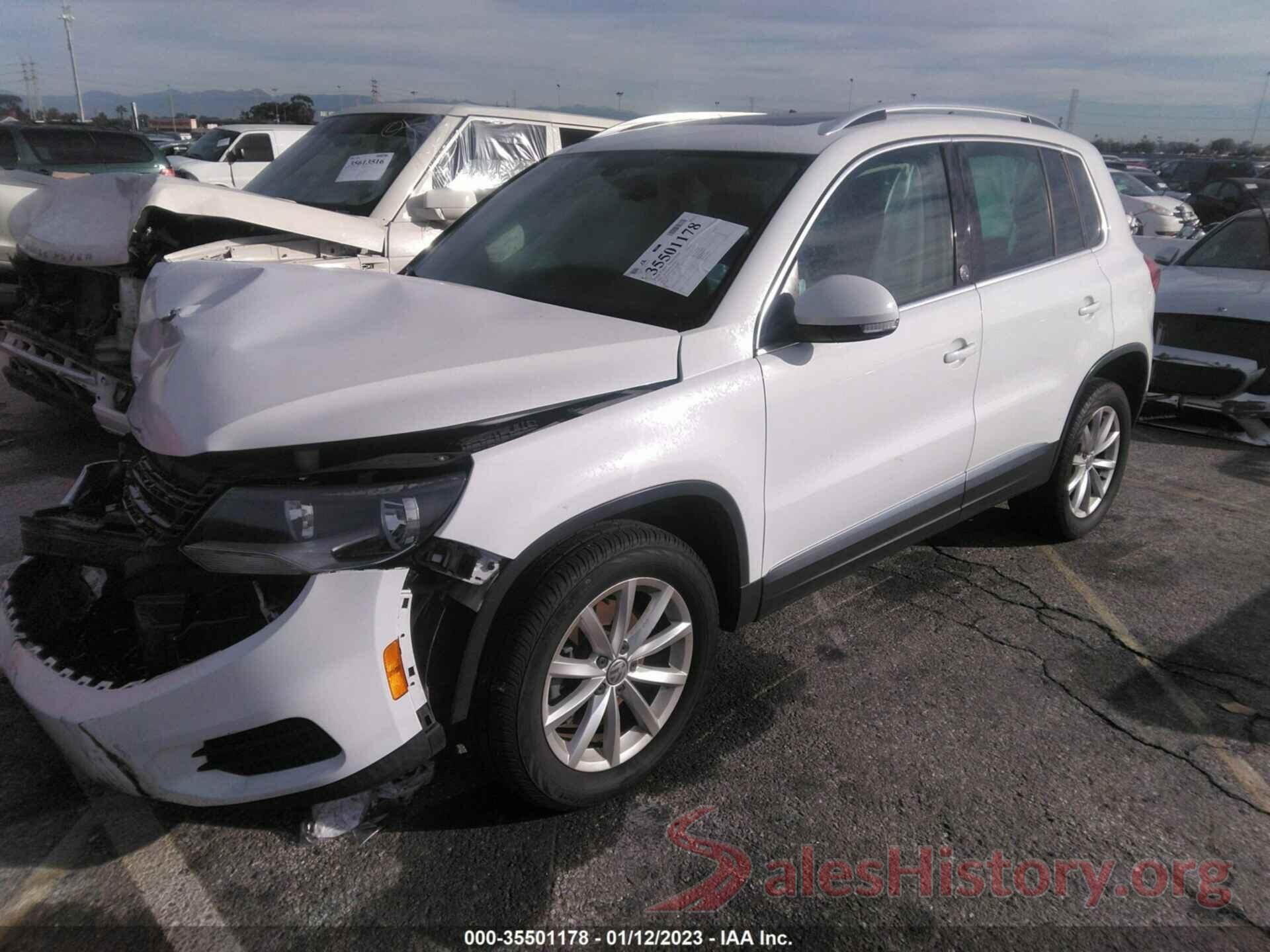 WVGRV7AX7HK010887 2017 VOLKSWAGEN TIGUAN